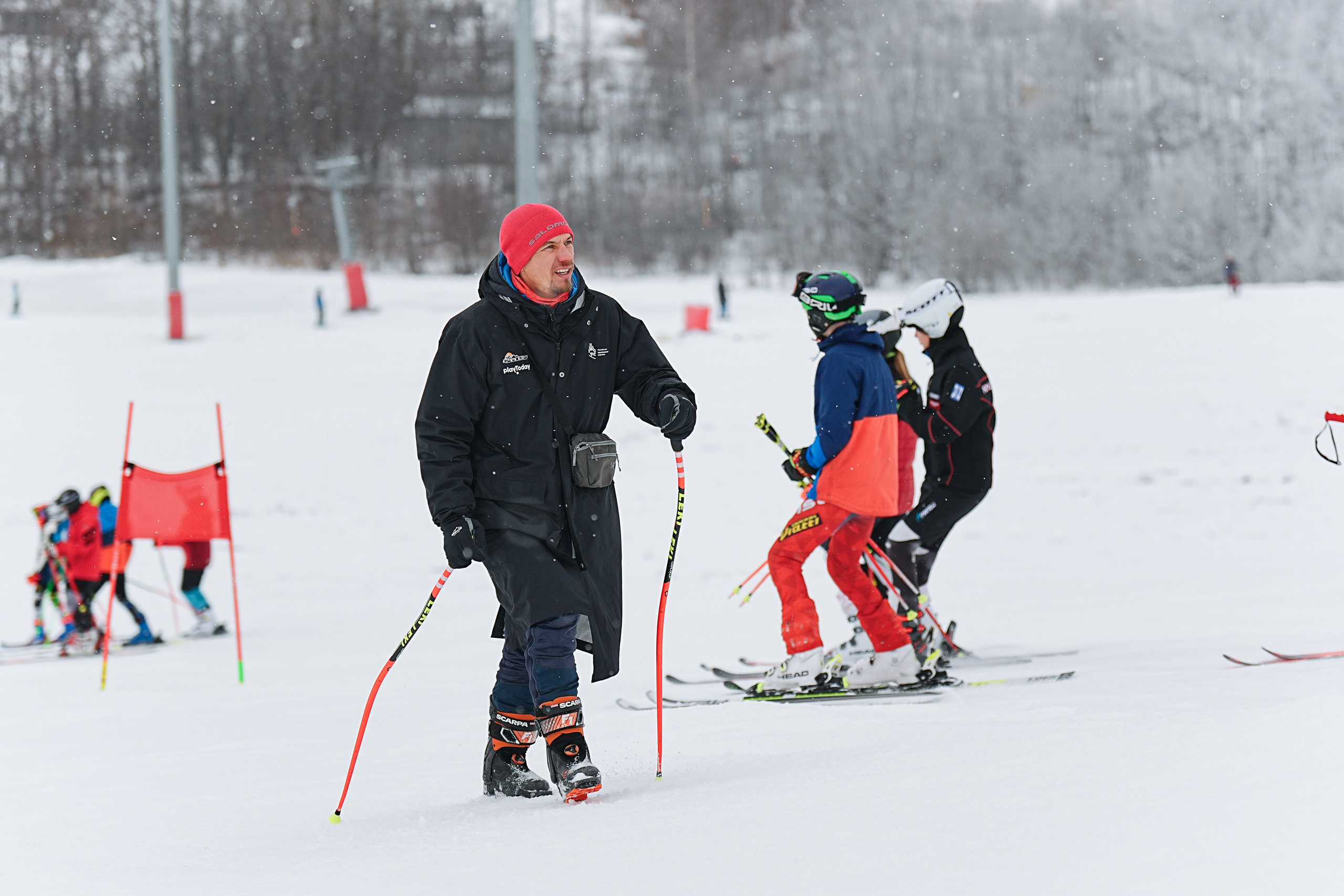 Горные лыжи. Первенство Центрального Федерального Округа. GS U14 Шуколово. Фотограф Студитский Евгений