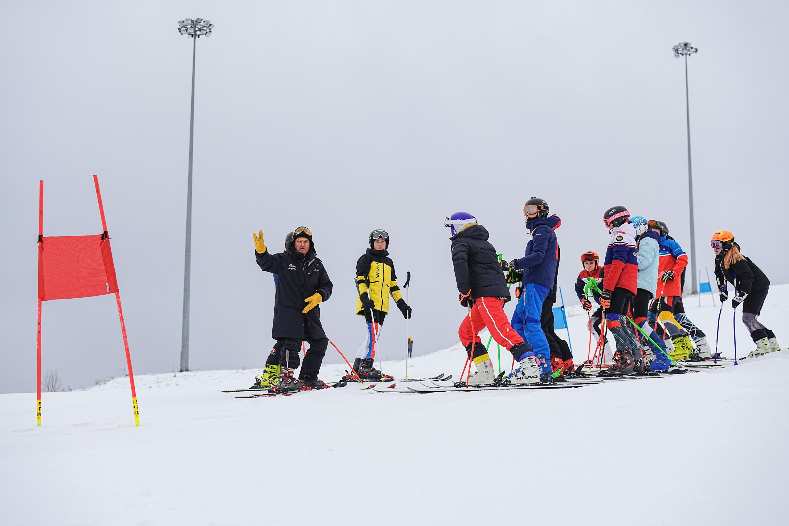 Горные лыжи. Первенство Центрального Федерального Округа. GS U16 Шуколово. Фотограф Студитский Евгений