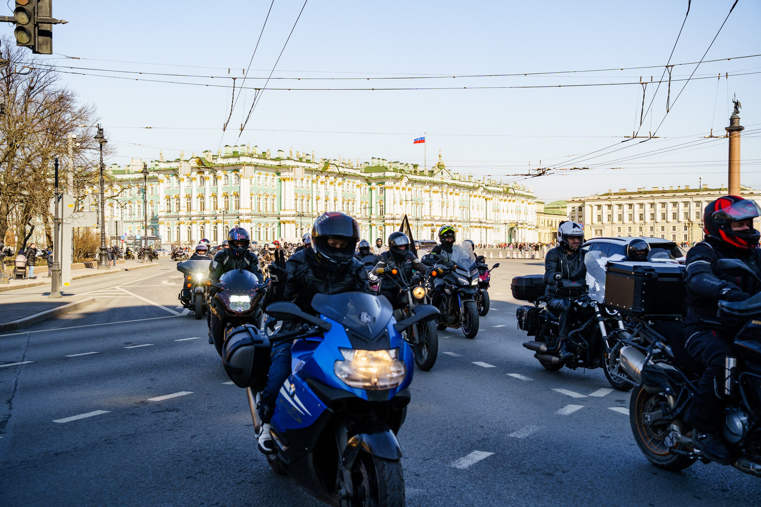 Прохват мотоклуба Norman Riders ч.1. Концертный и репортажный фотограф в Санкт-Петербурге Слава Пахомов