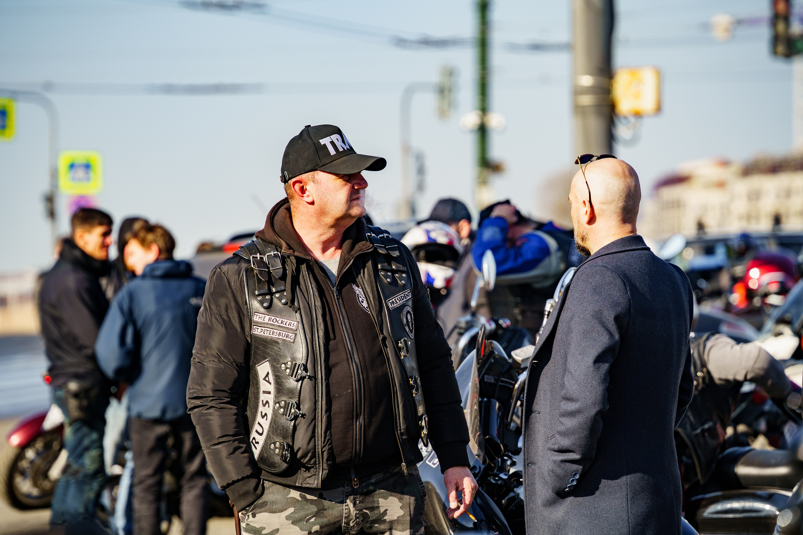 Прохват мотоклуба Norman Riders ч.1. Концертный и репортажный фотограф в Санкт-Петербурге Слава Пахомов