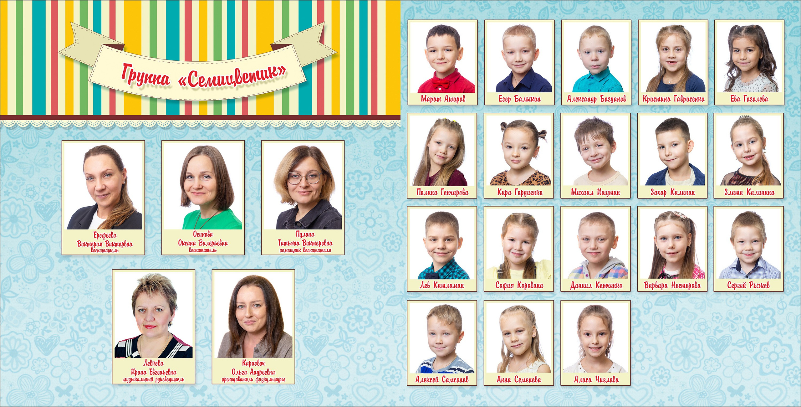 Детский сад. Детский и семейный фотограф Александра Садыкова Санкт-Петербург