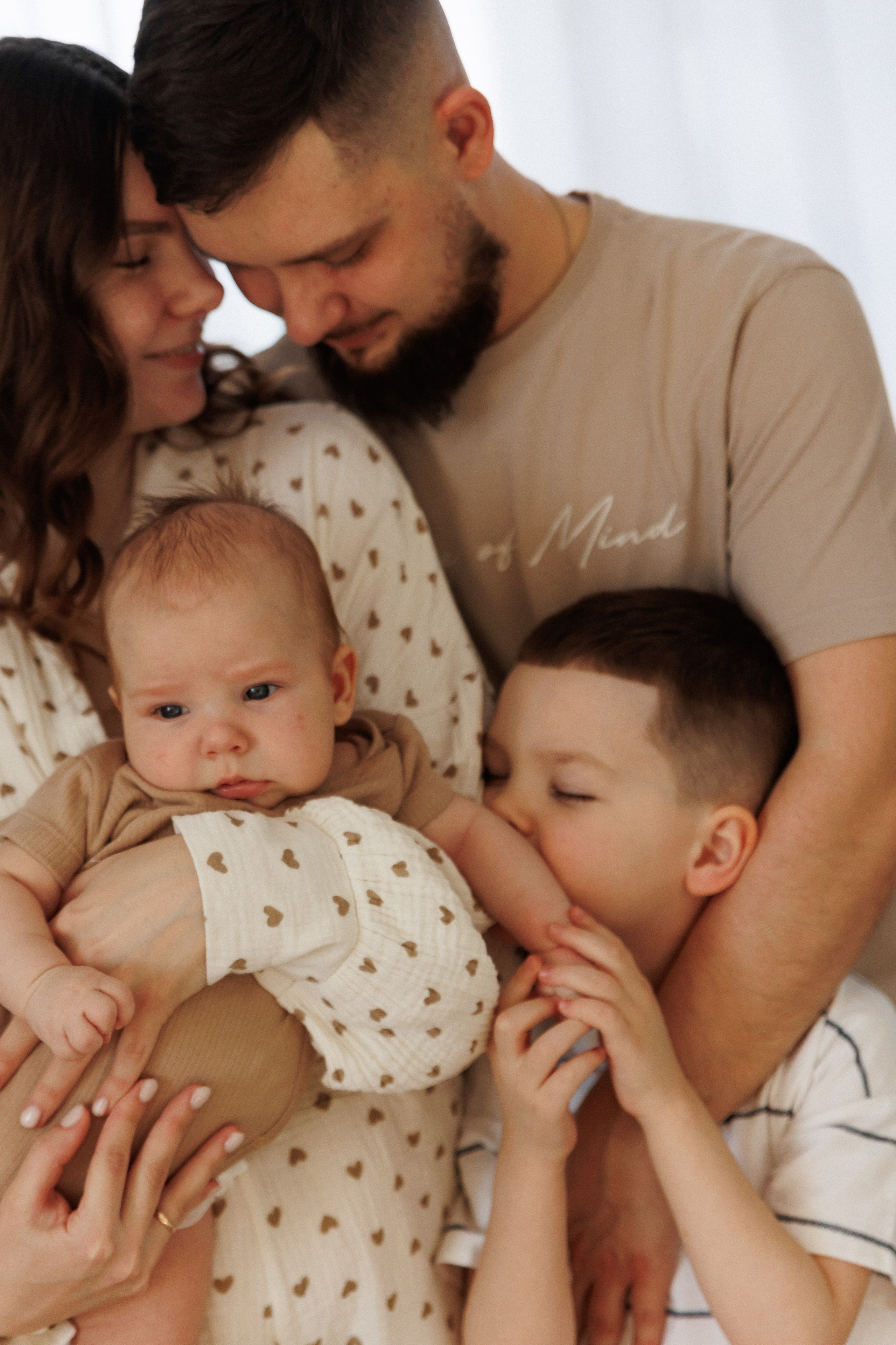 Дружная семья. Семейный фотограф Тюмень Ксения Дереглазова