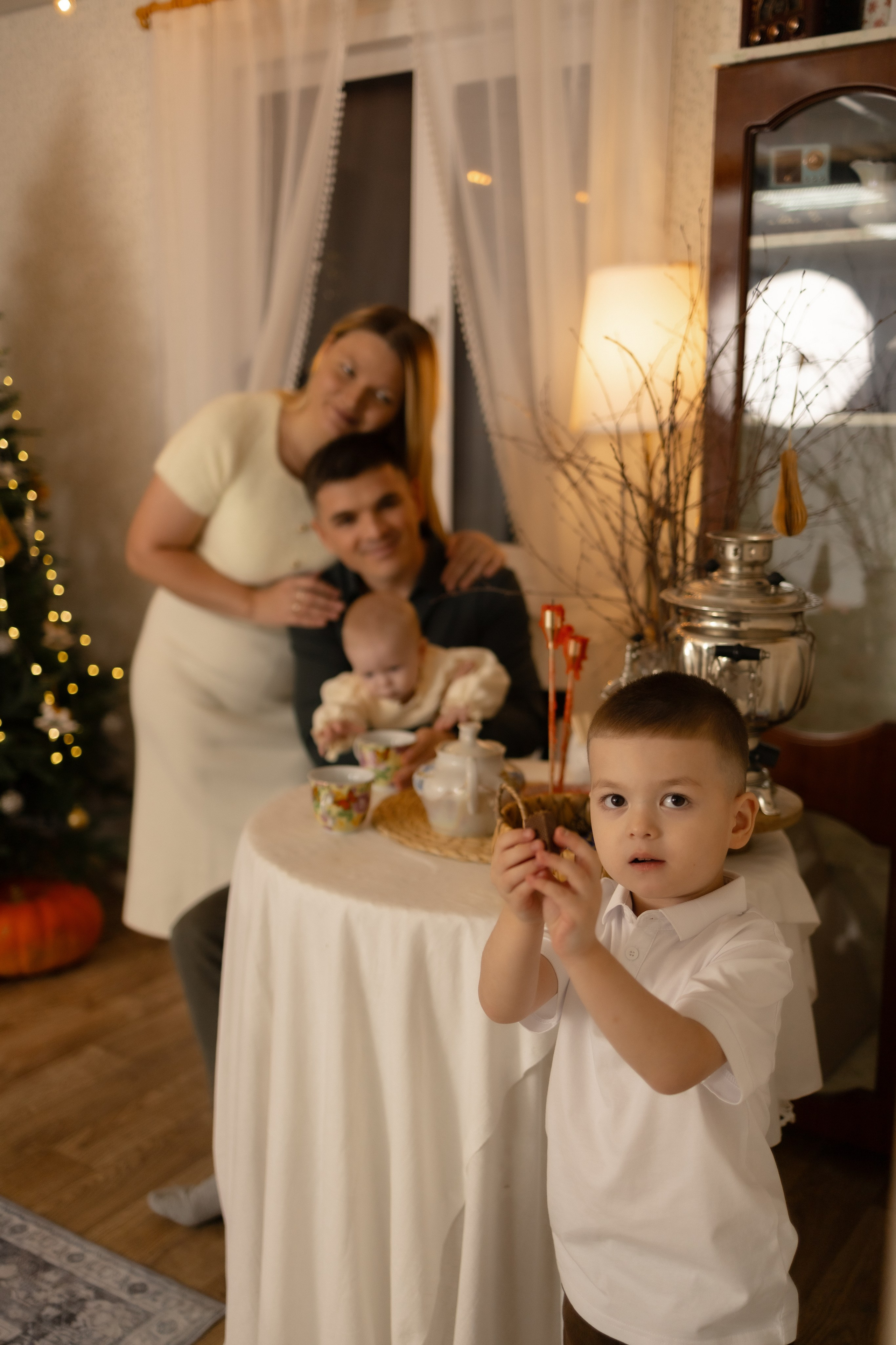 Семейная новогодняя. Фотограф Татьяна Семенова