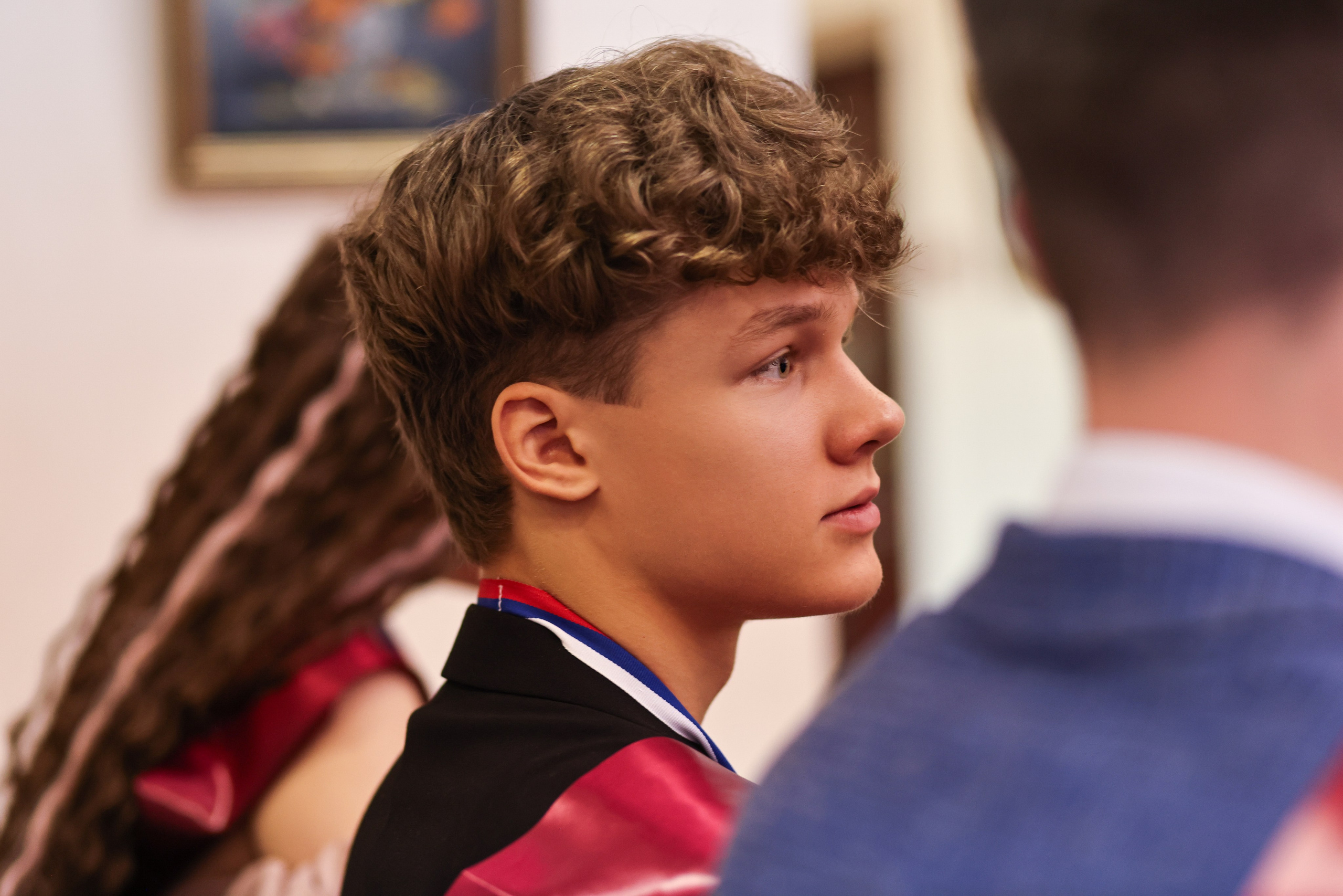 Вручение аттестатов. Школа № 7, выпускники 11 класса 2023 г. Студия выпускных альбомов Остров