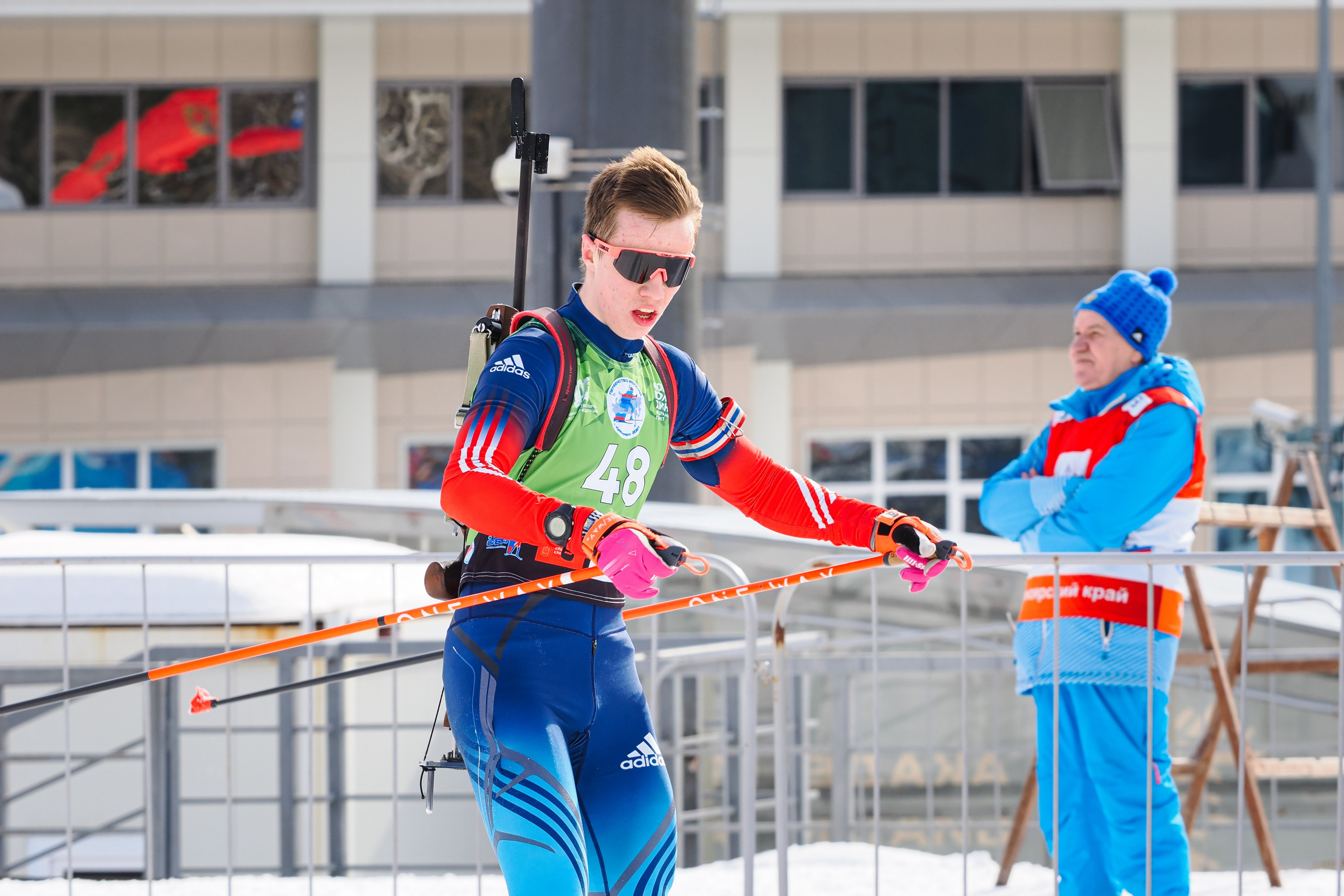 Биатлон / Первенство России. Репортажный фотограф Алексей Козьмин