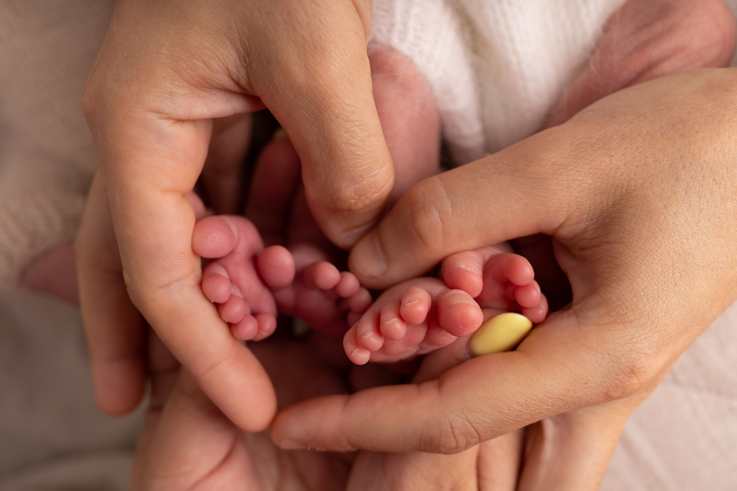 Фотосъемка двойни. Фотограф новорожденных малышей в Омске и Омской области Эльвира Камаева