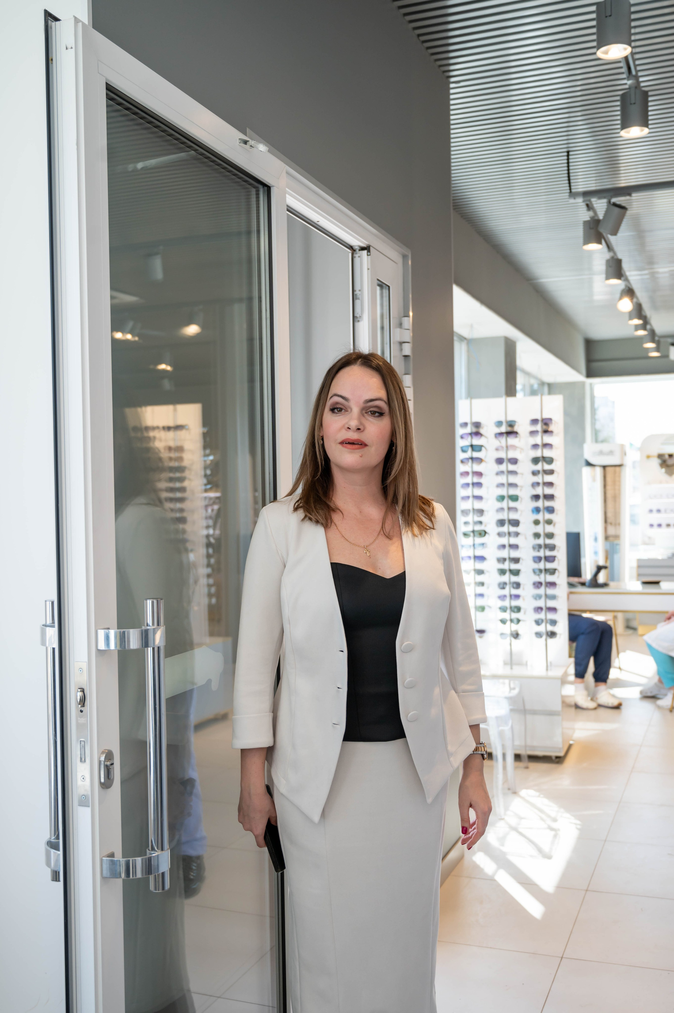 Съёмка открытия оптики