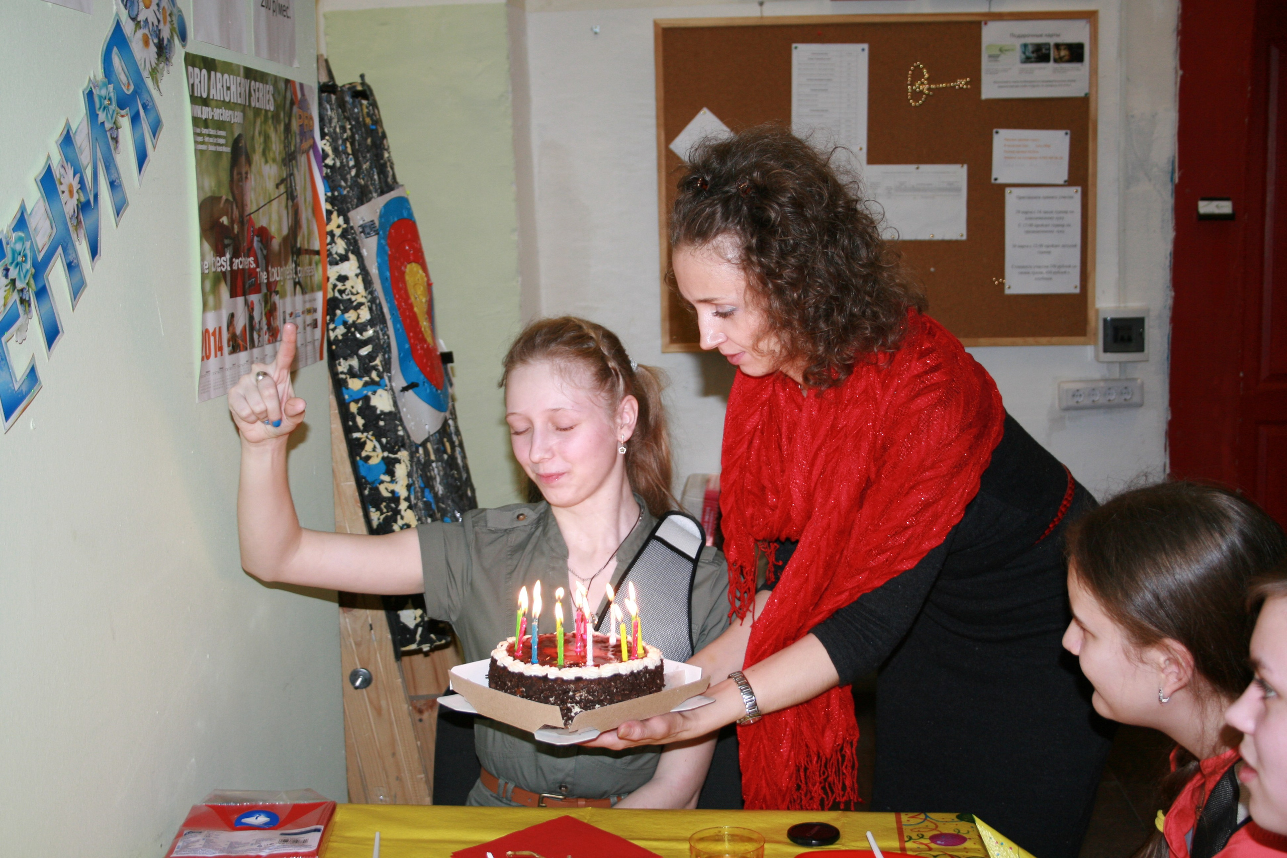 Соня ДР Стрелковый клуб 14 лет 15.03.2014. Семейный, Свадебный фотограф СПБ Питер— Романова Екатерина