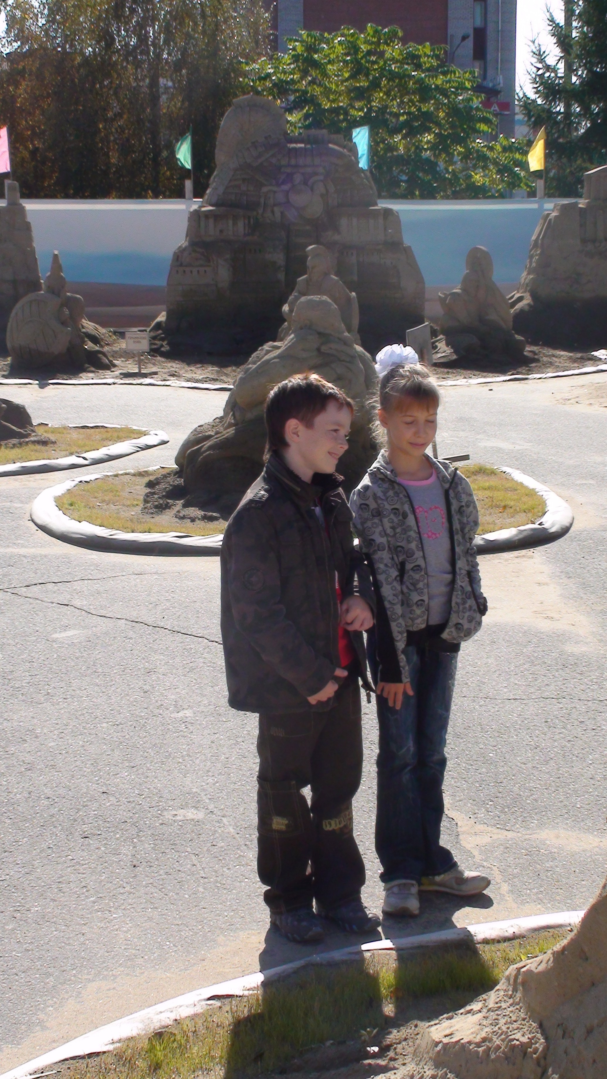 Песочные фигуры с Рускалевы 20.09.2009. Семейный, Свадебный фотограф СПБ Питер— Романова Екатерина