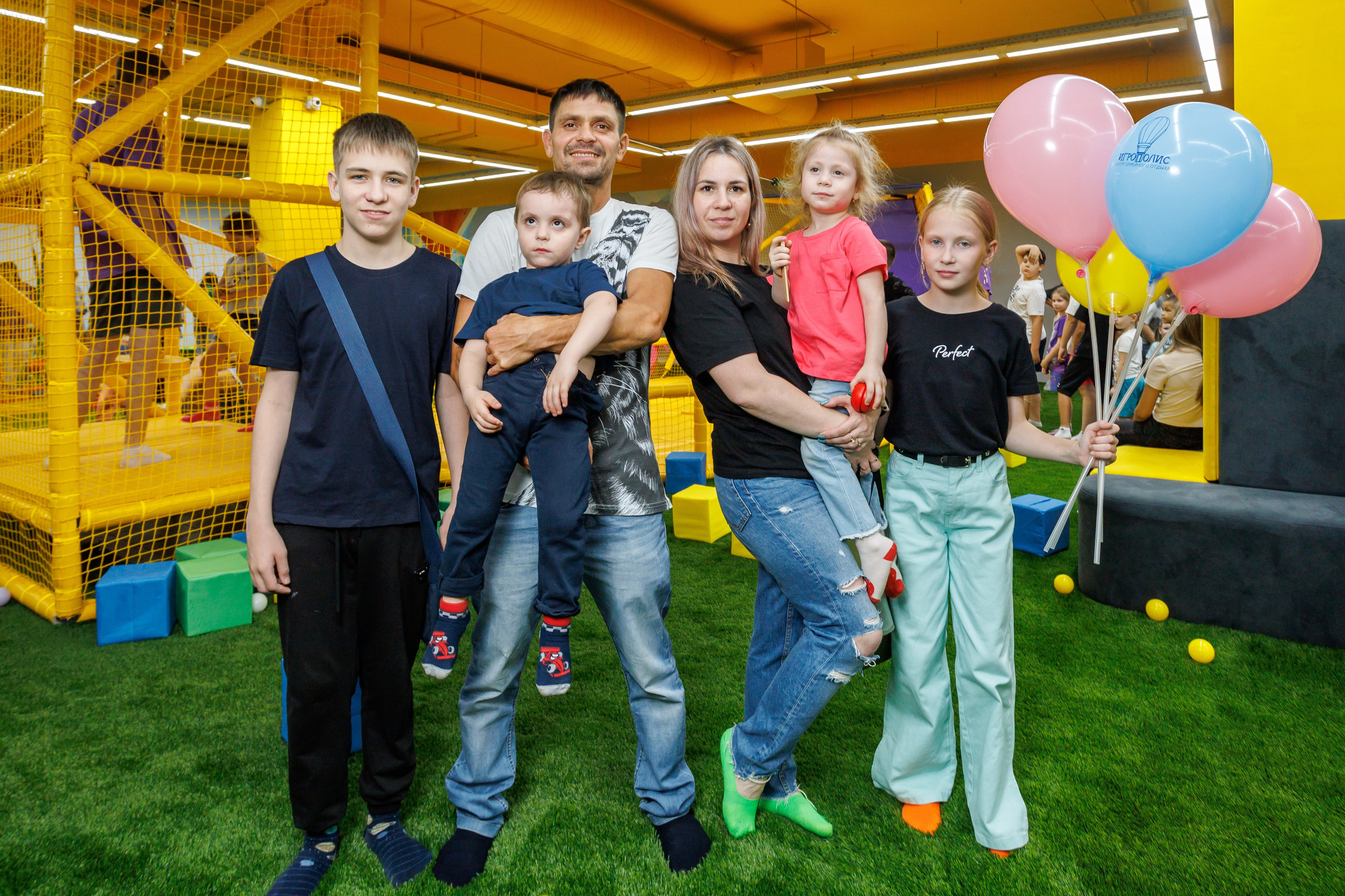 Открытие «Игрополис». Фотосессии в Тобольске, школьный фотограф, репортажная съемка