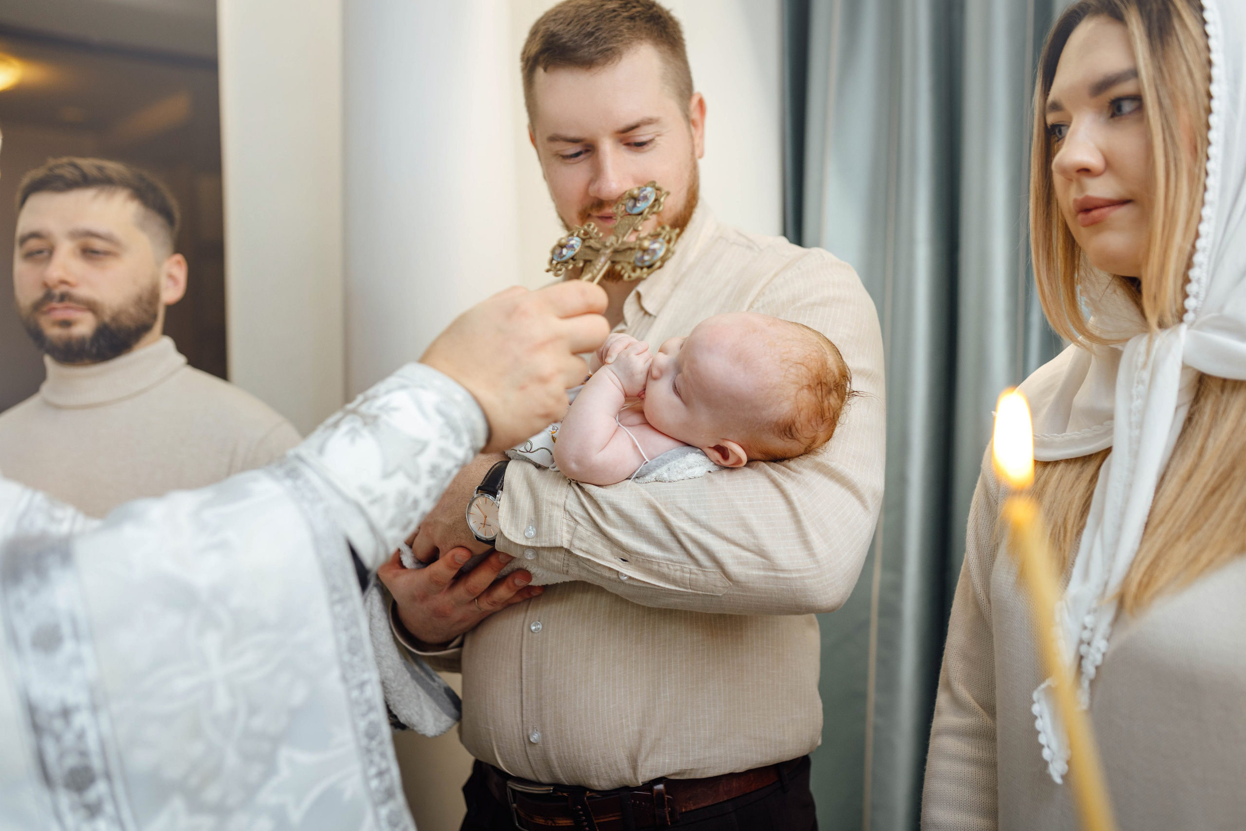 Крещение Эмилии, храм Святой Троицы, ноябрь 25