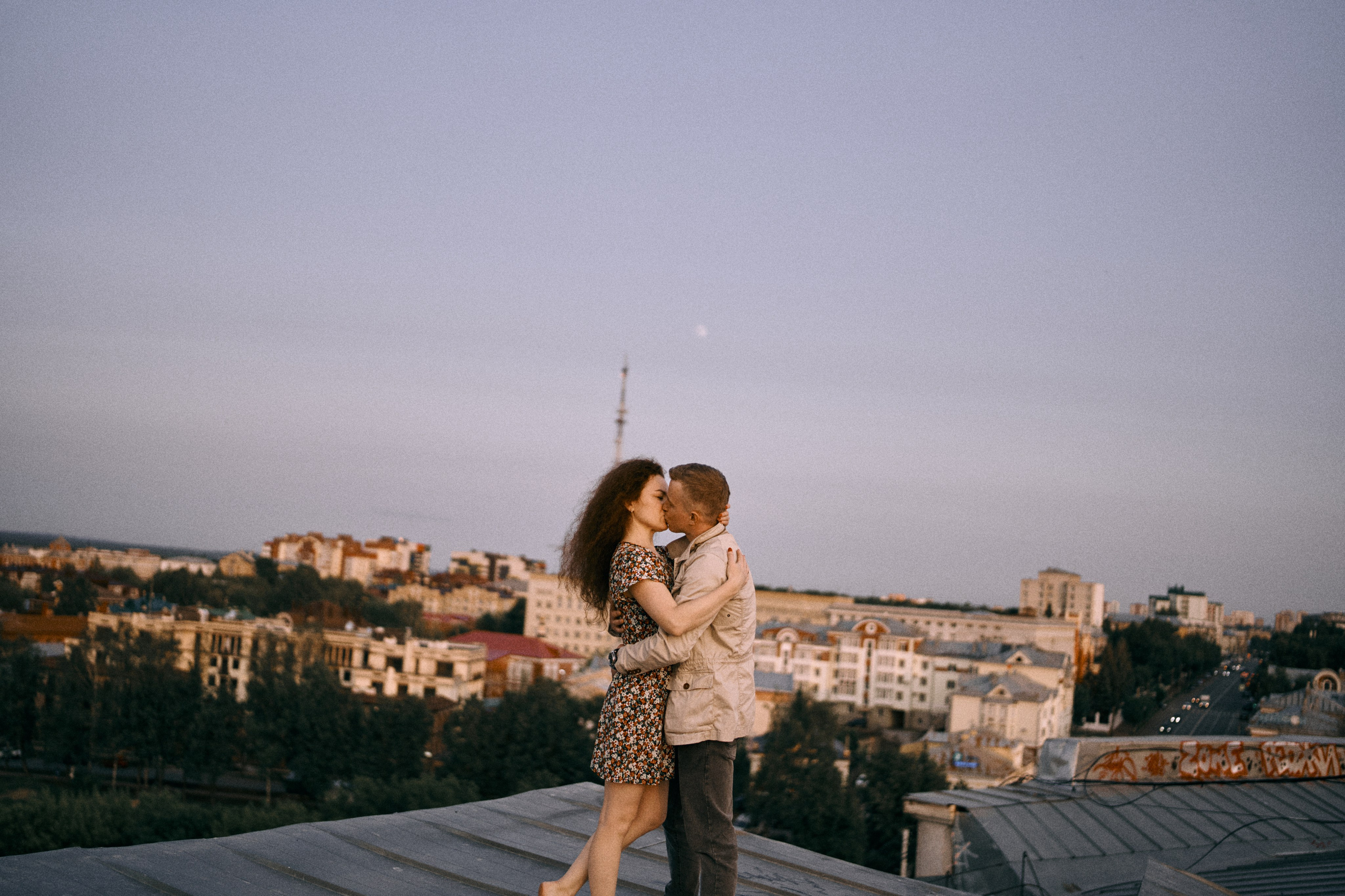 Город, крыша и любовь. Фотограф Киров Анжелика Некрасова