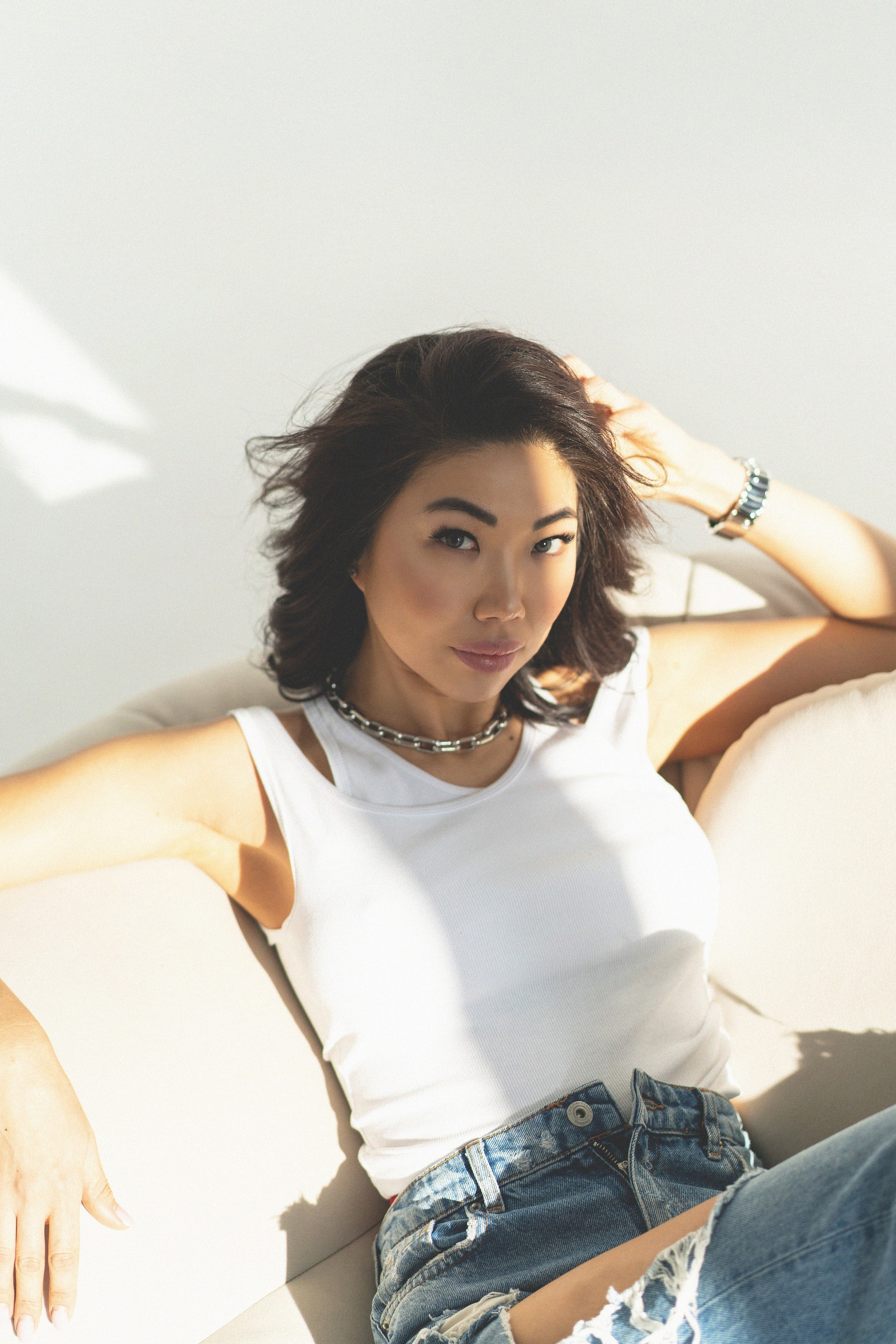 Аня_циклорама. Фотограф Лютикова Ирина, Тюмень, Москва