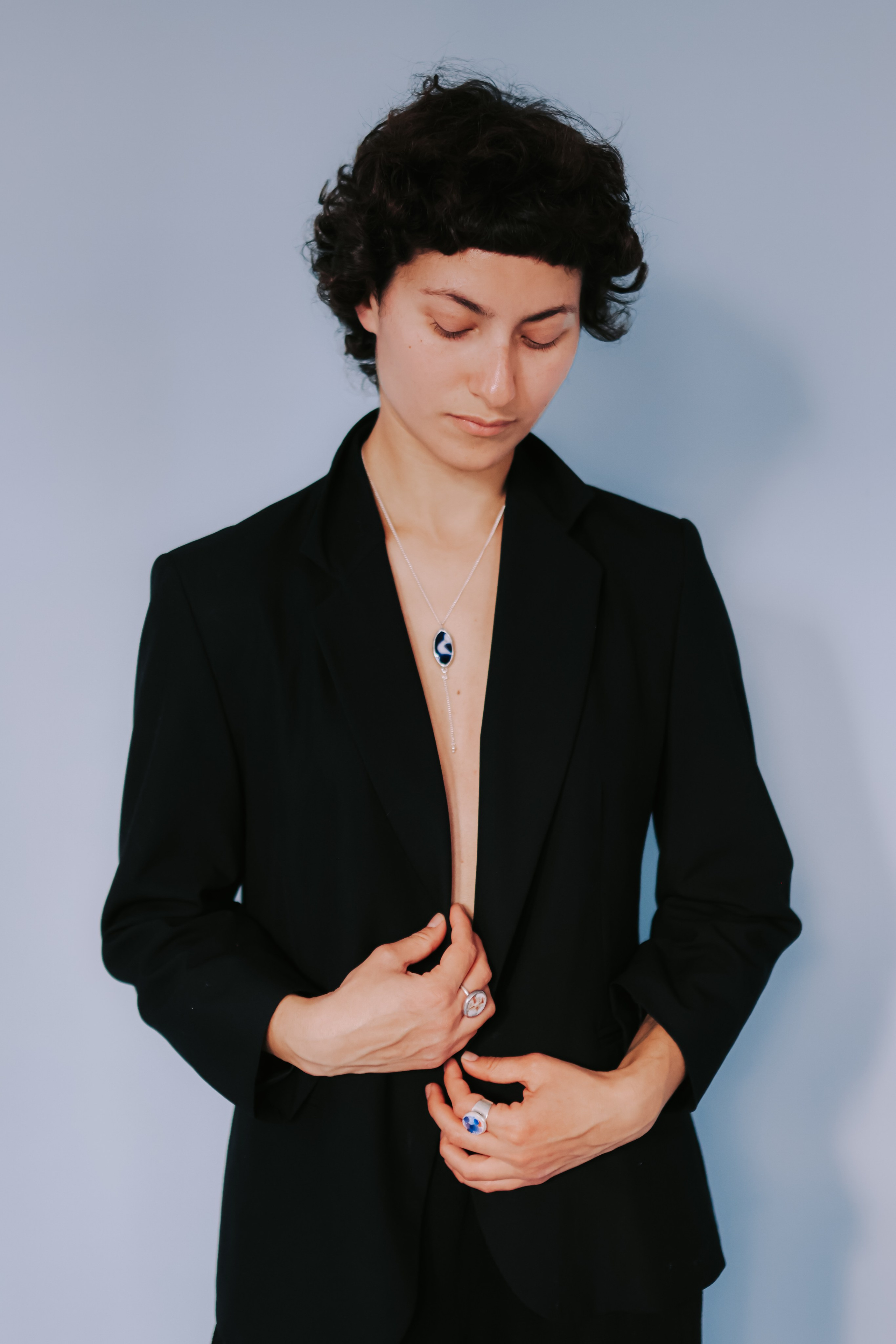 Maya for Finkelshtein Jewerly, Tel Aviv | December 2025. Photographer in Israel Alice Milchin