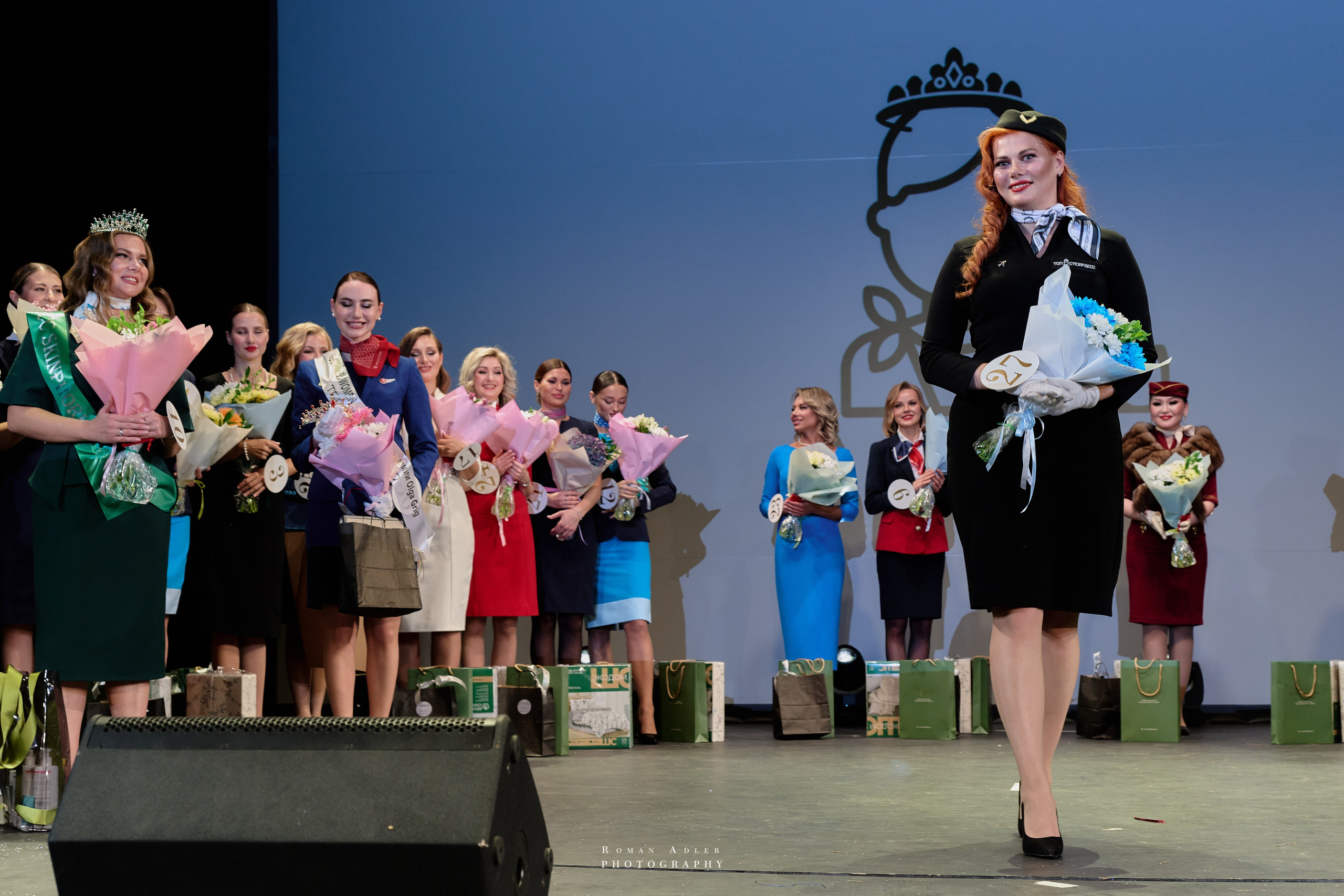 ТОП Стюардесс финал 2024. Фотограф Роман Адлер