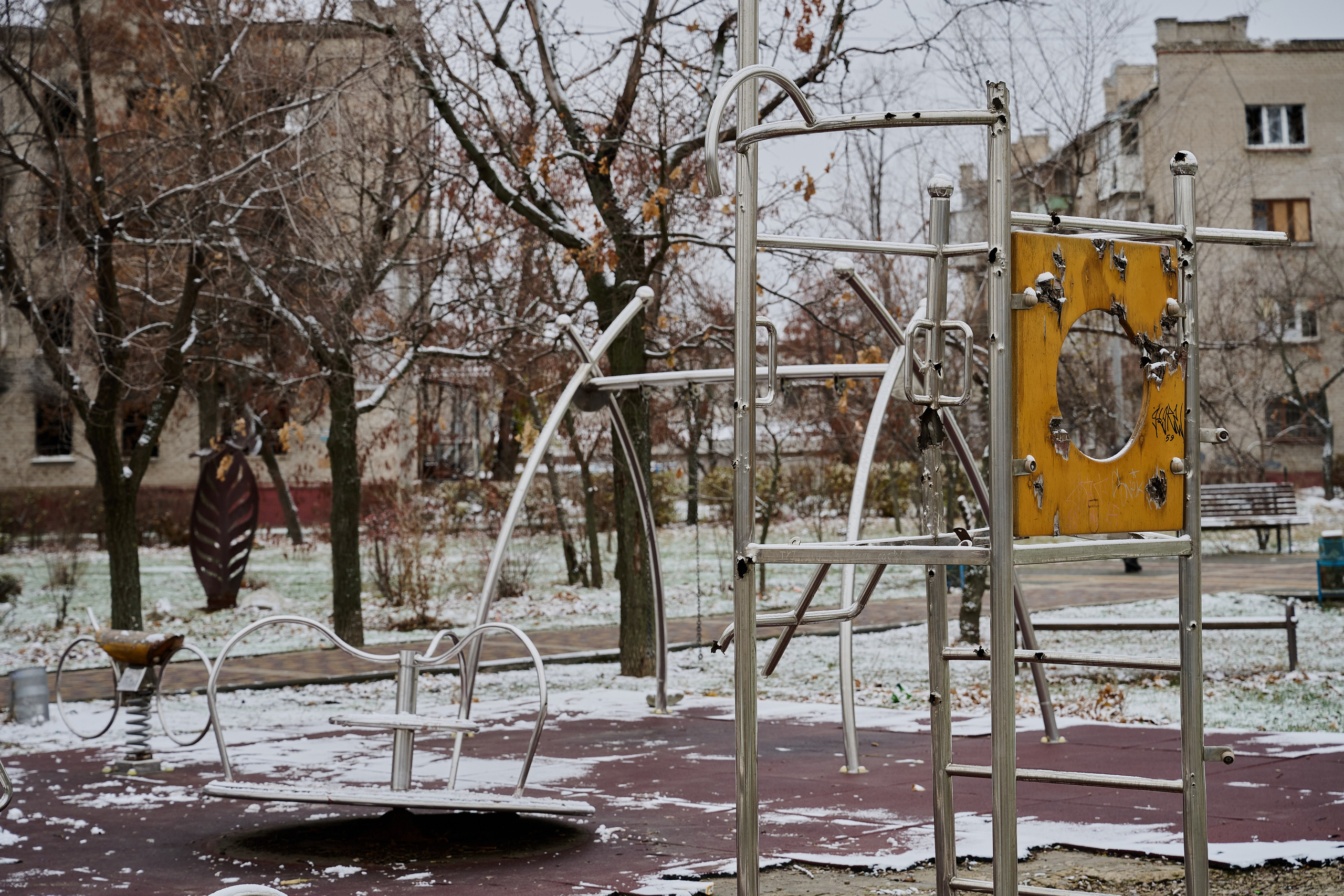 Северодонецк (Луганская область). Декабрь 2024. Фотограф Роман Адлер