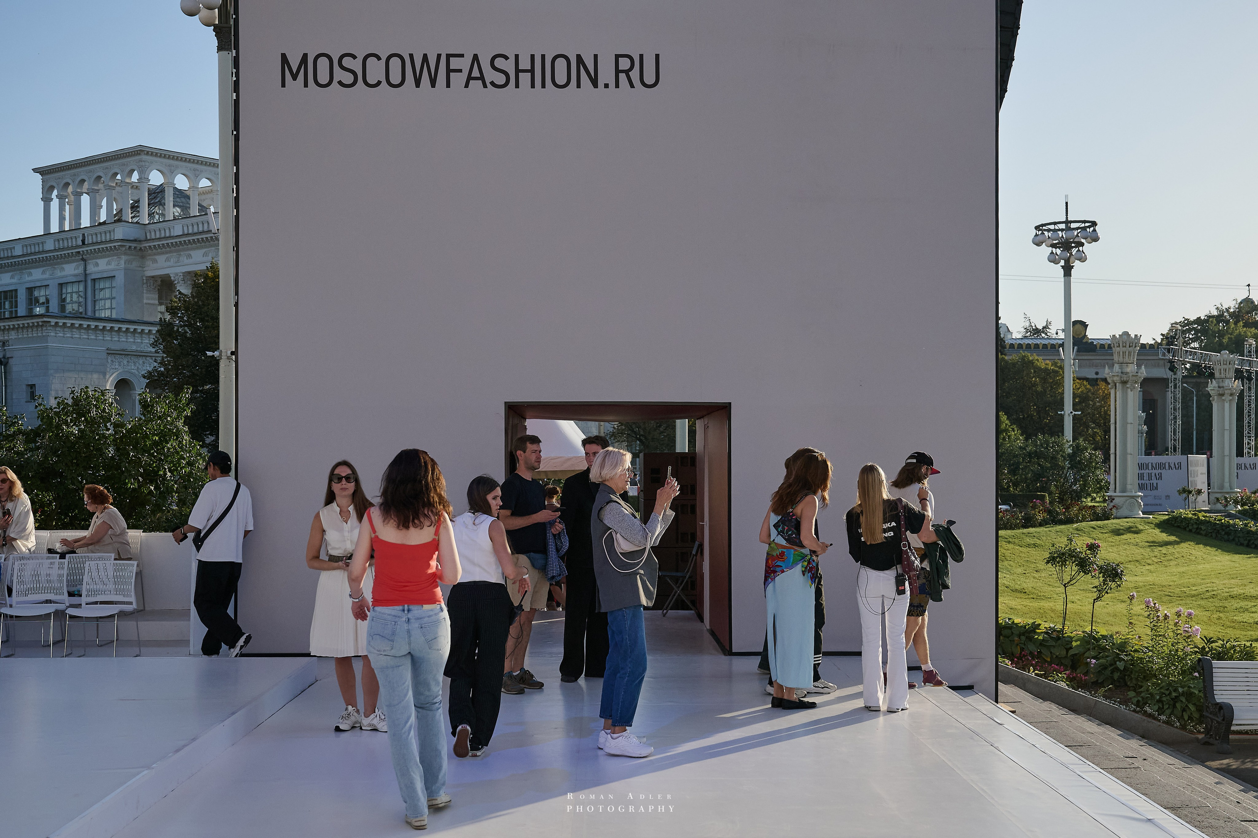 Московская неделя моды. Фотограф Роман Адлер