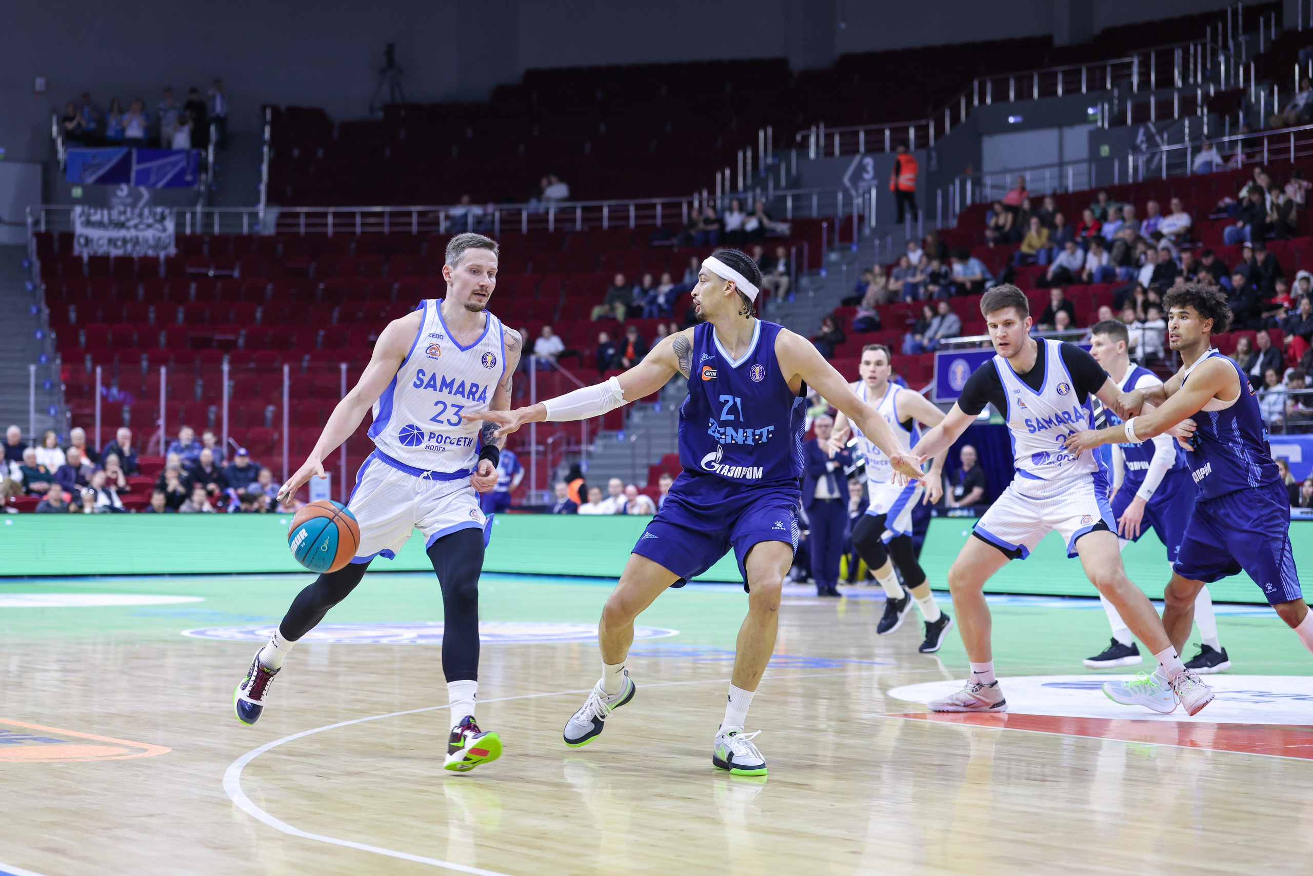 Баскетбол. Самара — Зенит. Единая лига ВТБ. Спортивный фотограф в Самаре
