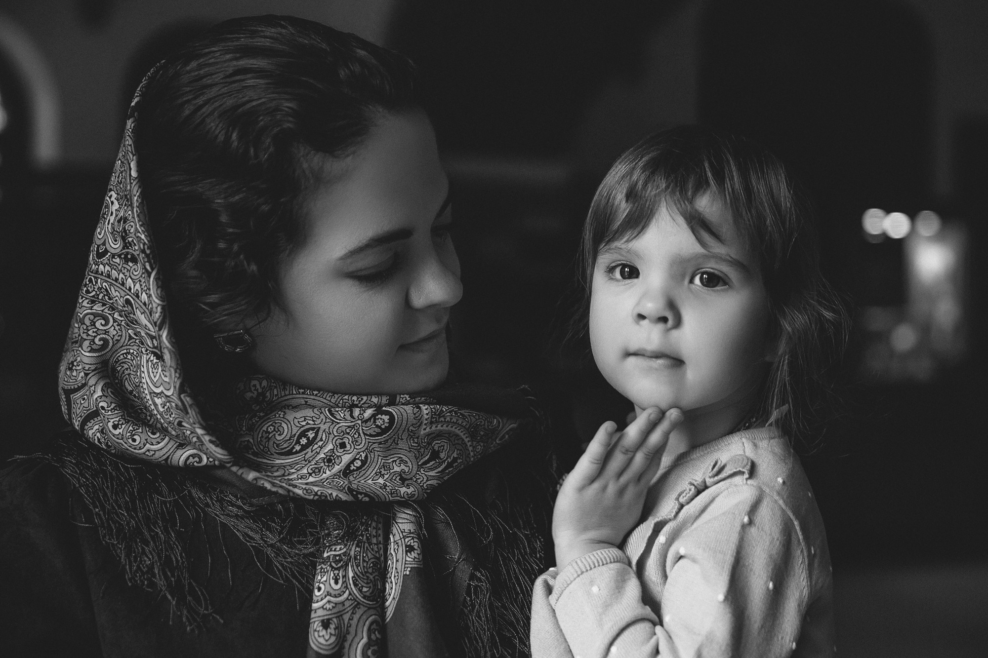 В храме. Профессиональный фотограф в Москве