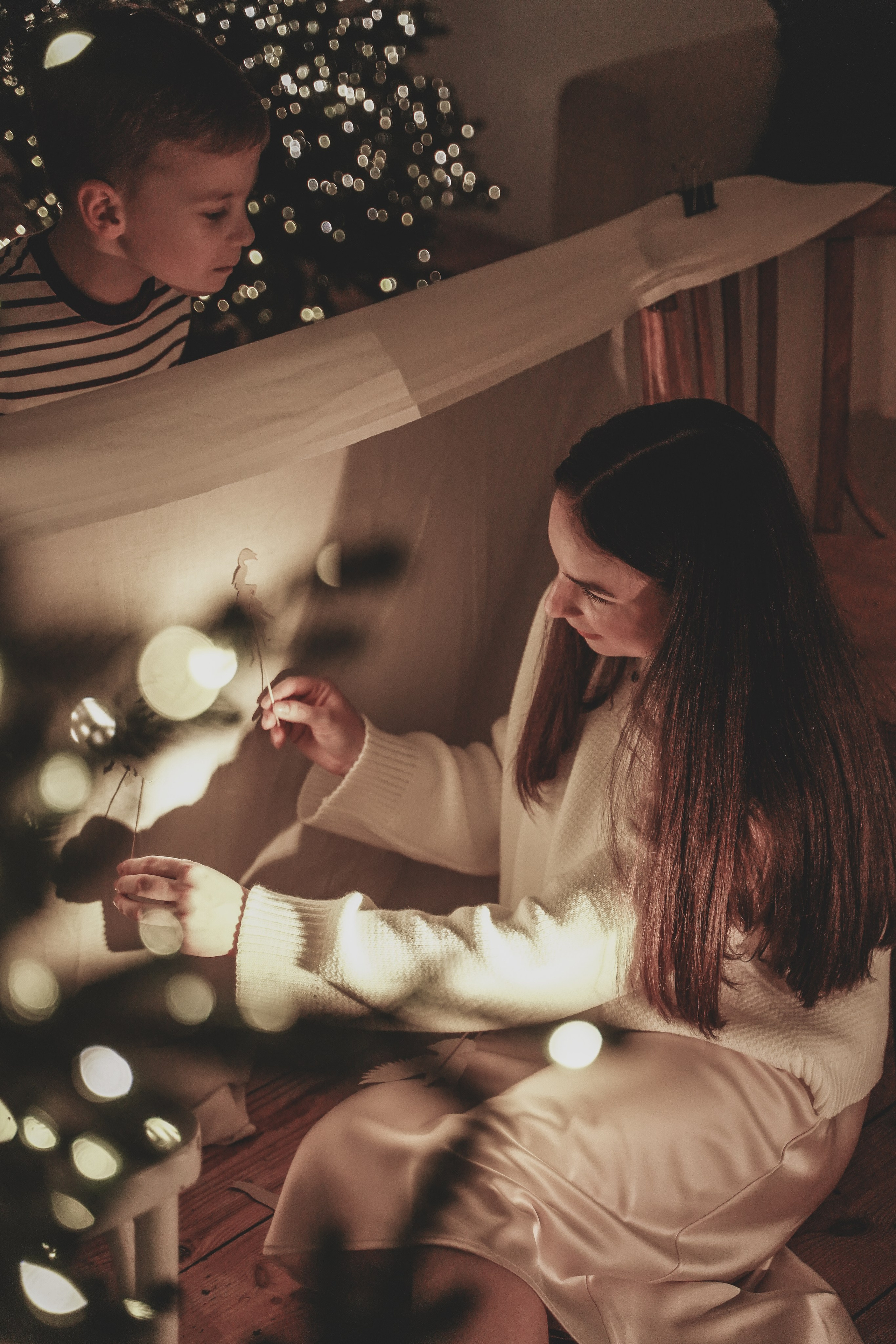 Новогодняя ночная фотосессия. Семейный и женский фотограф в Краснодаре Анастасия Приймак