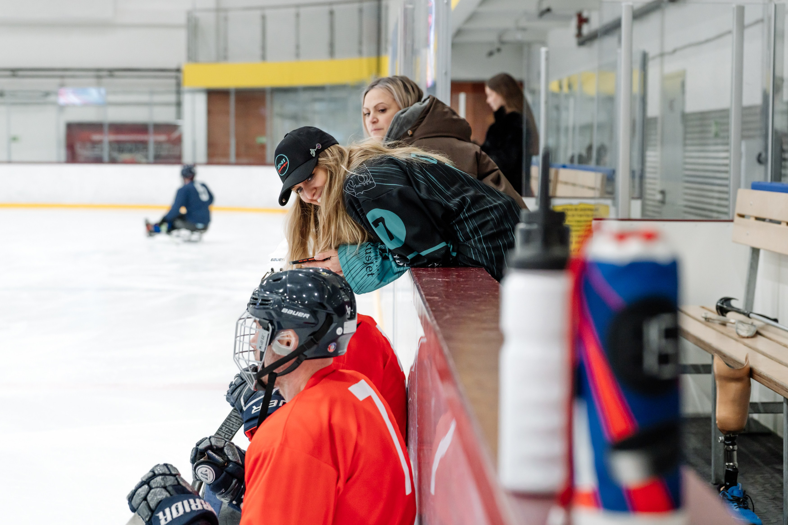 Игра в следж хоккей приуроченная 23.02.26 в арене Сталкер