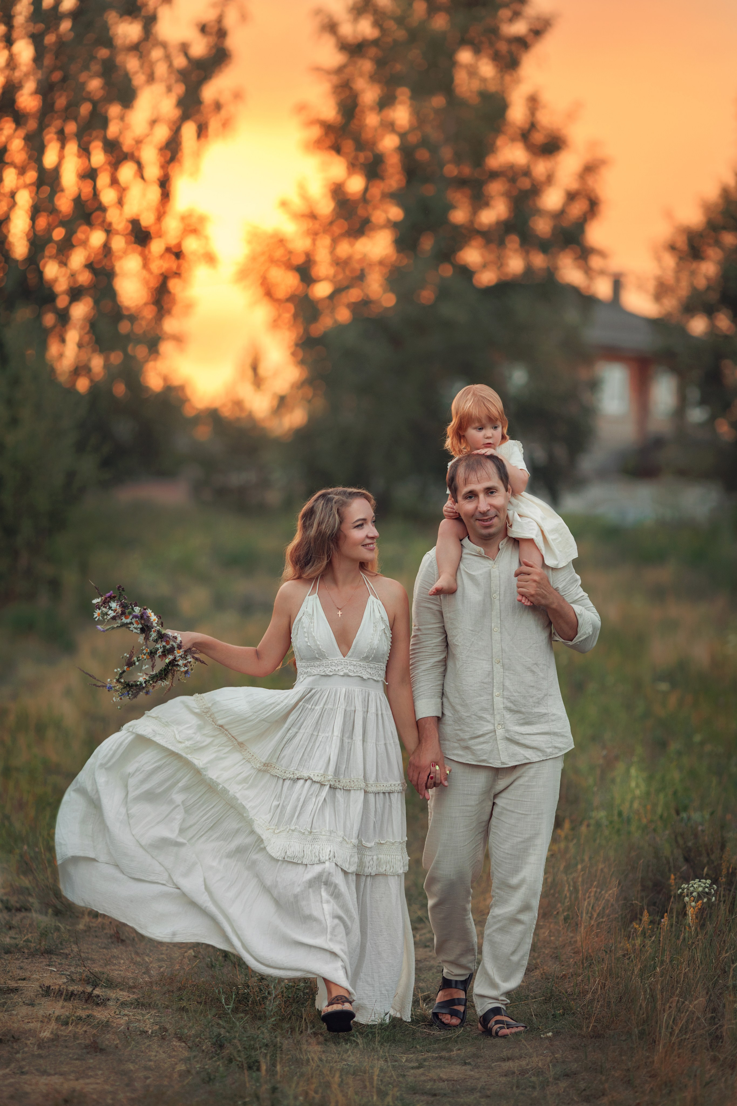 Анастасия, Андрей и Сонечка. Семейный фотограф Микульская Ирина