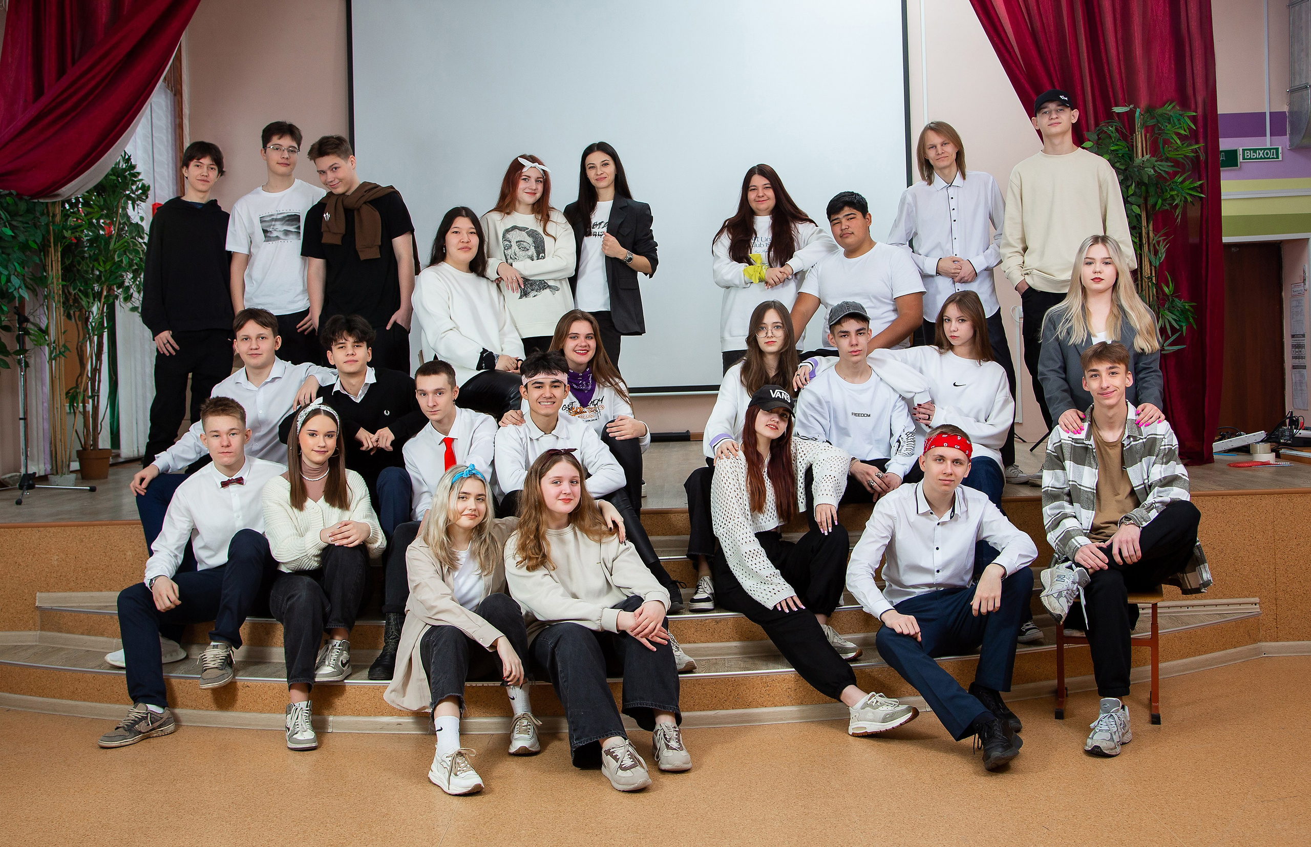 фотосъемка старшеклассников в школе