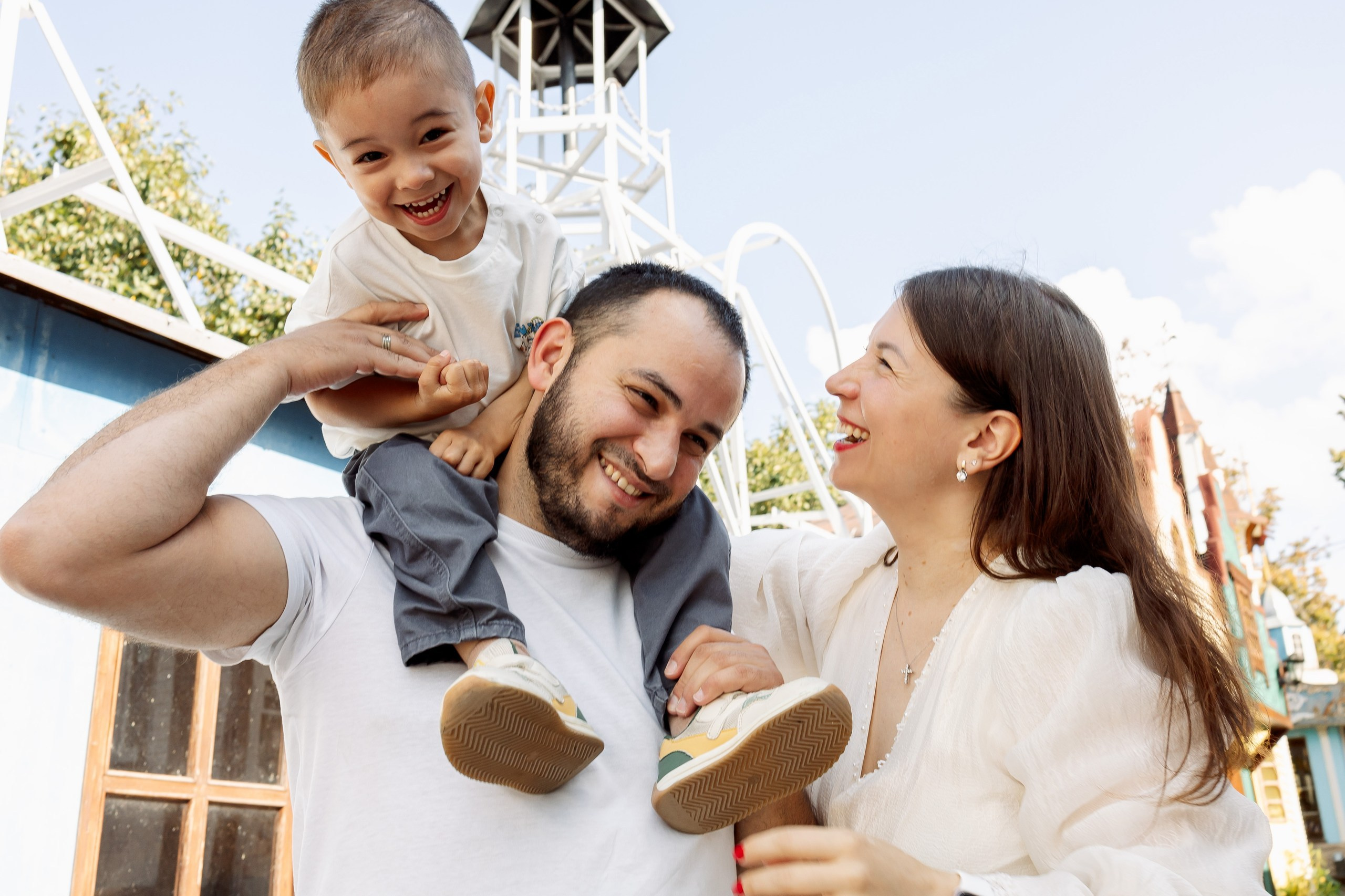 Семейная прогулка на Белом озере. Семейный Фотограф в Москве Евгения Симоненко