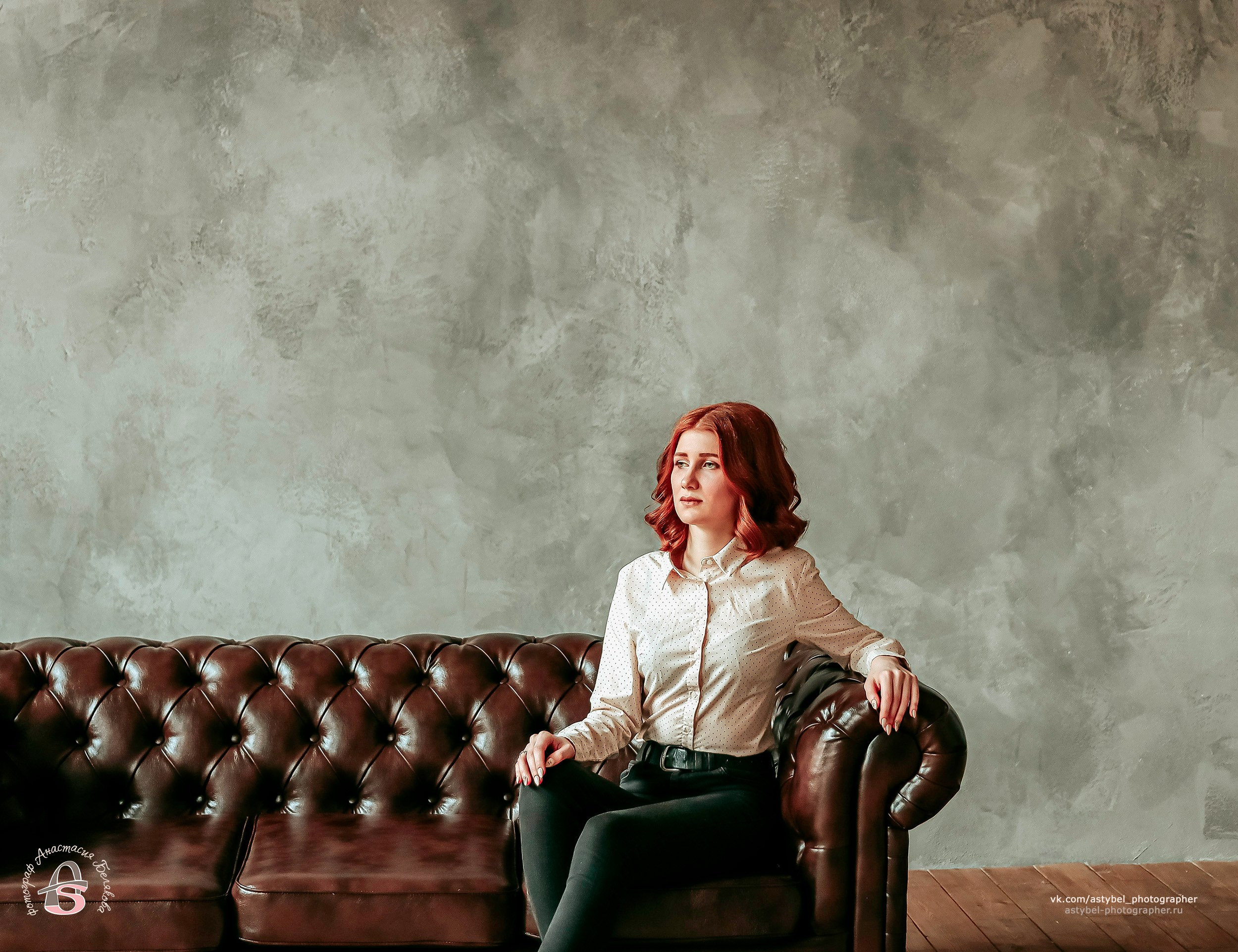 Фотосессия Марины в фотостудии «Юпитер» СПб, зал Лофт. Фотограф Анастасия Белякова в Санкт-Петербурге и Гатчине