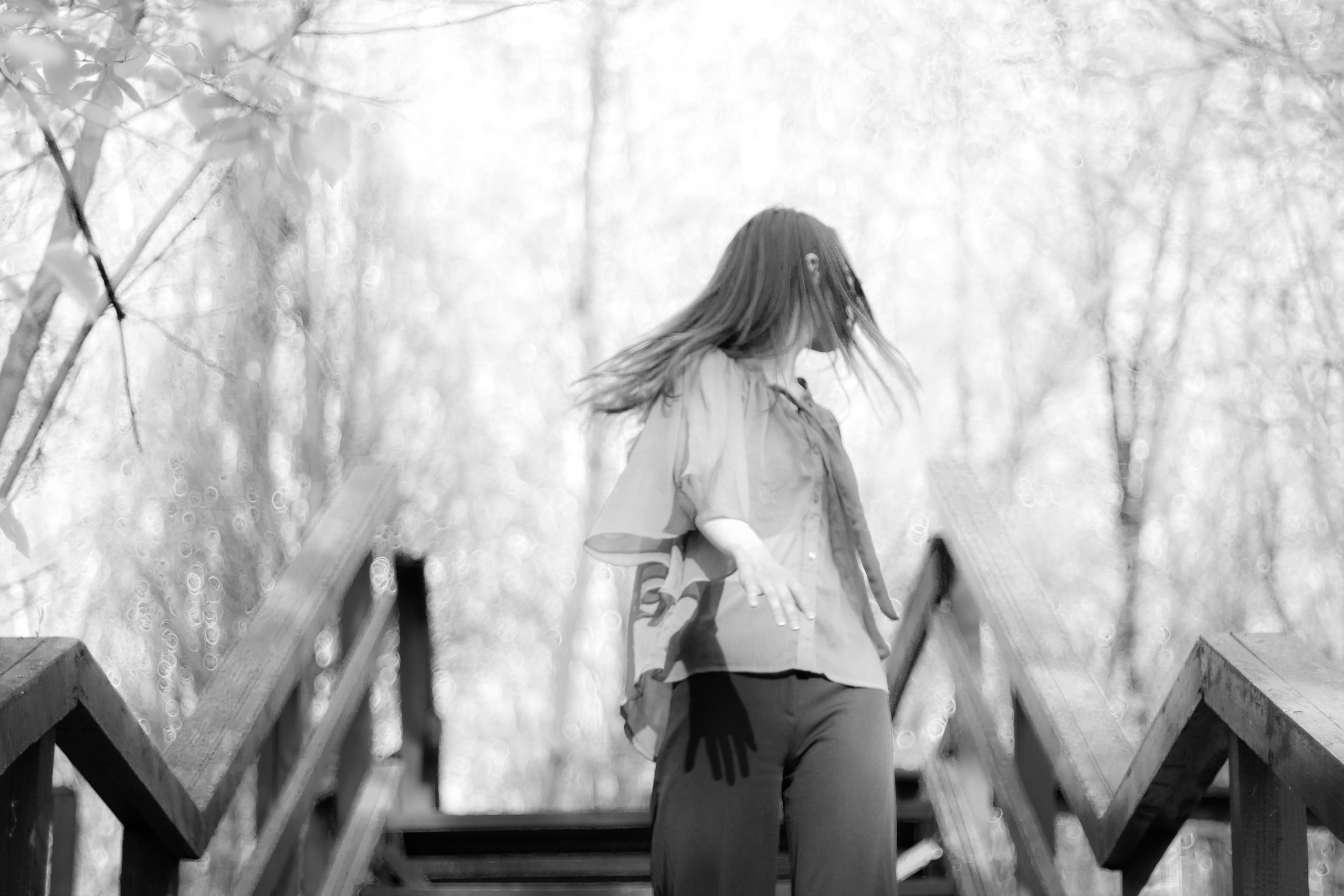 ЧБ. Фотограф Соня с Земли