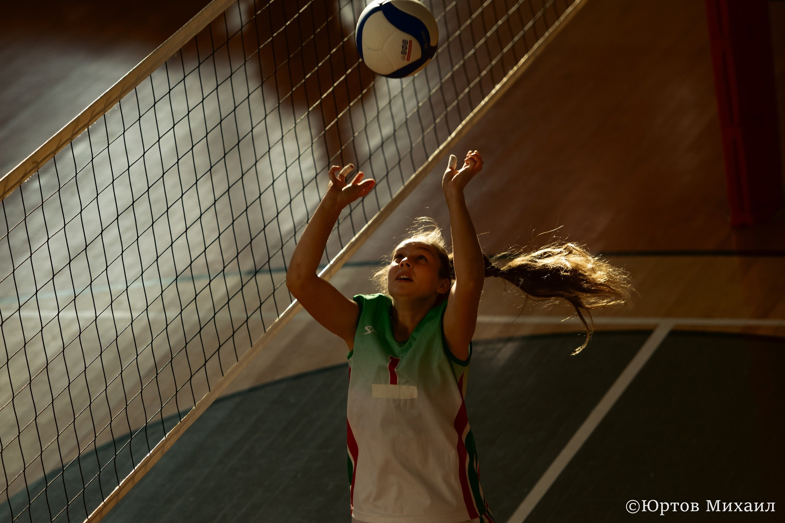Волейбол. Спортивный фотограф Михаил Юртов