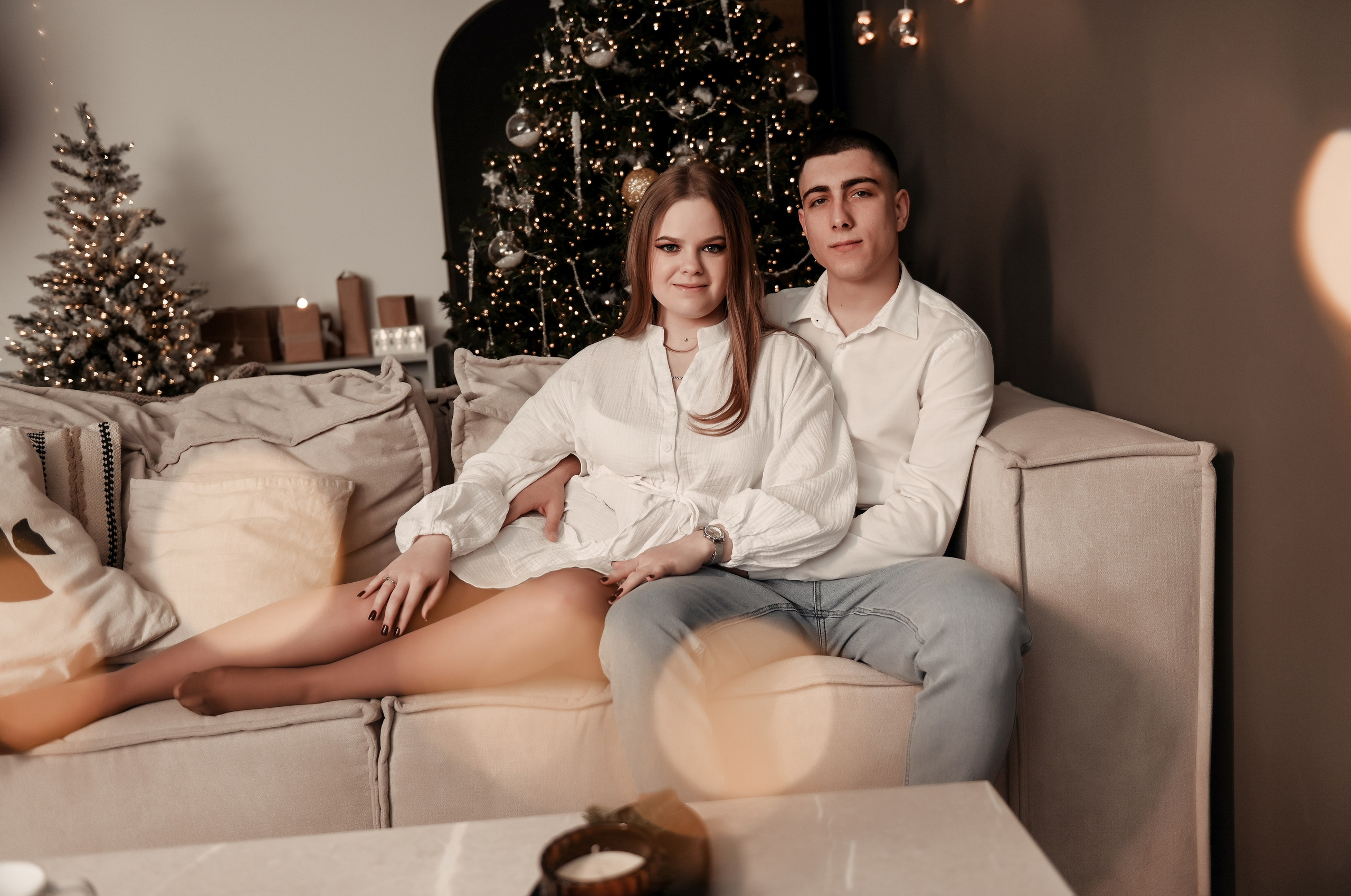 Новогодняя семейная. Свадебный, семейный, детский, контент фотограф в Омске Максим Ильин