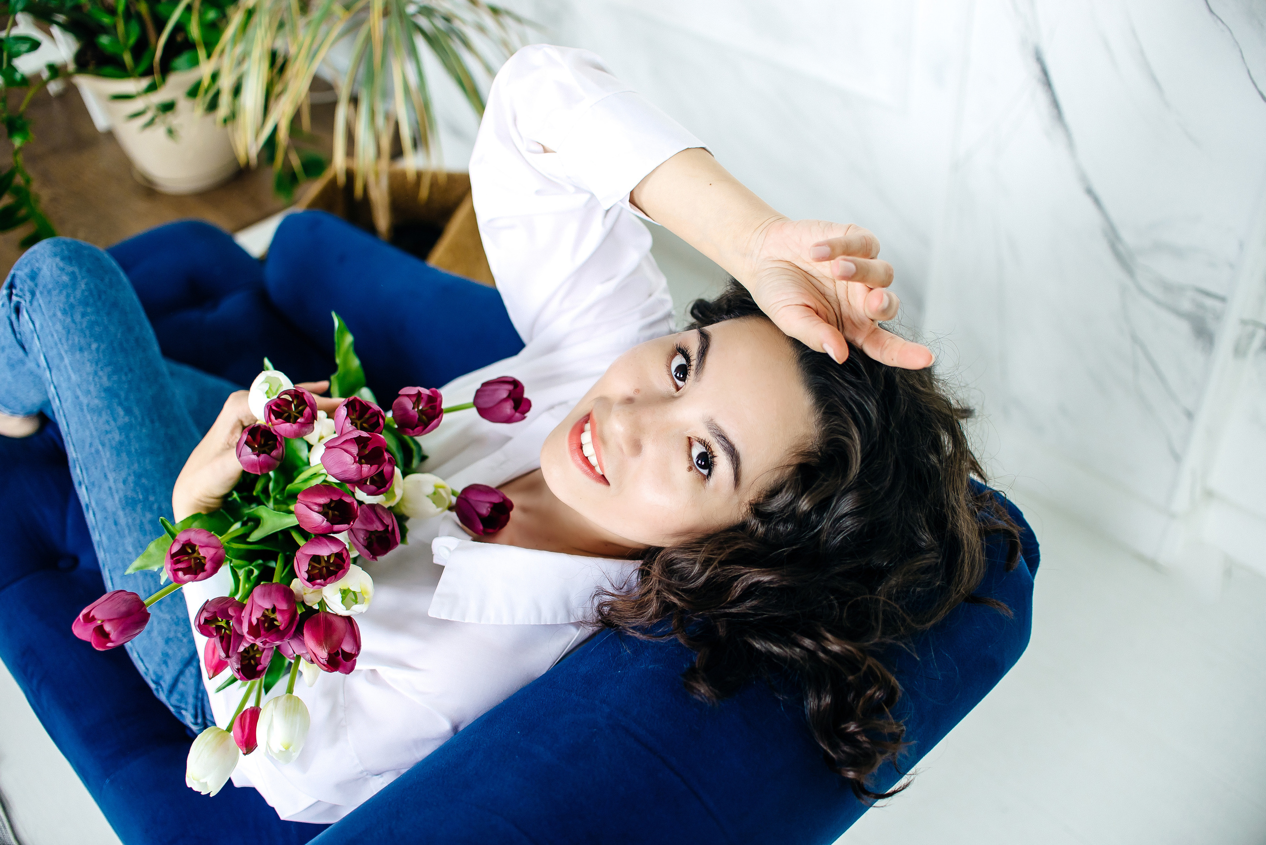 Портретные съемки в студии. Семейный, школьный фотограф в городе Салават Камила Абдракипова