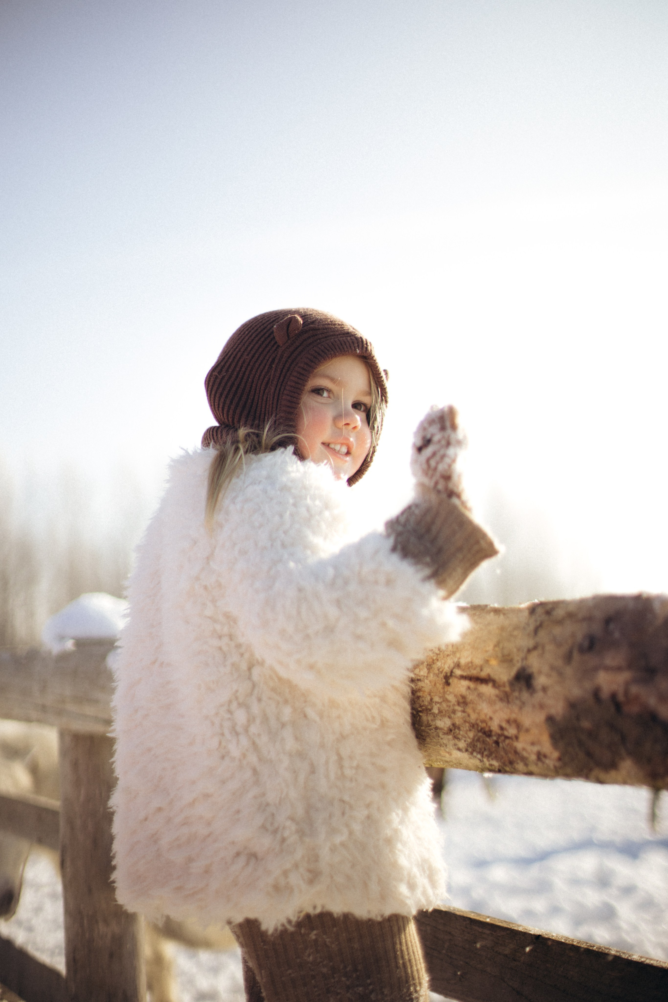 Настя с Сашей и Полей на ферме. Klerout Photographer