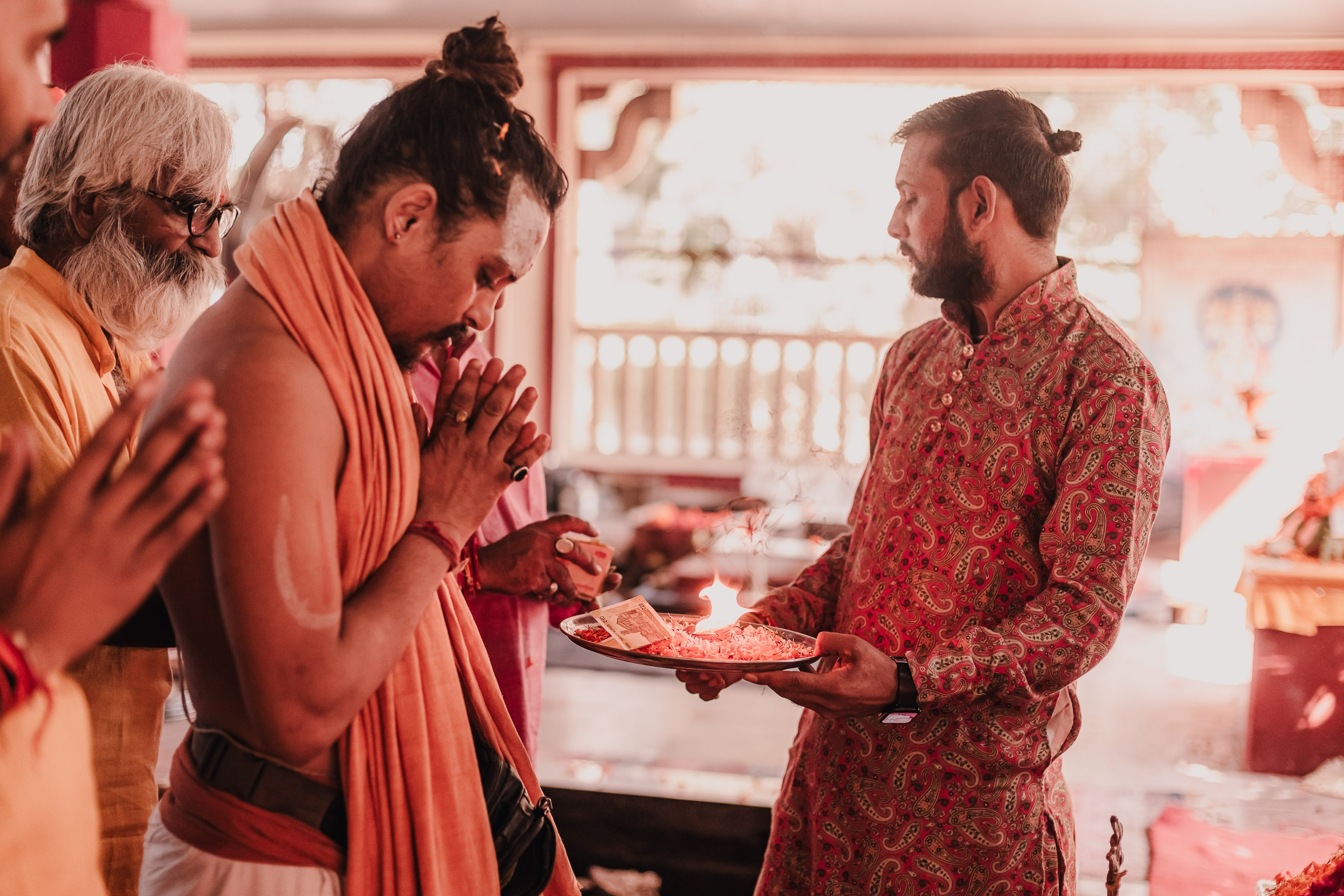 Lakshmi pooja in India. Mariam Bagdasaryan