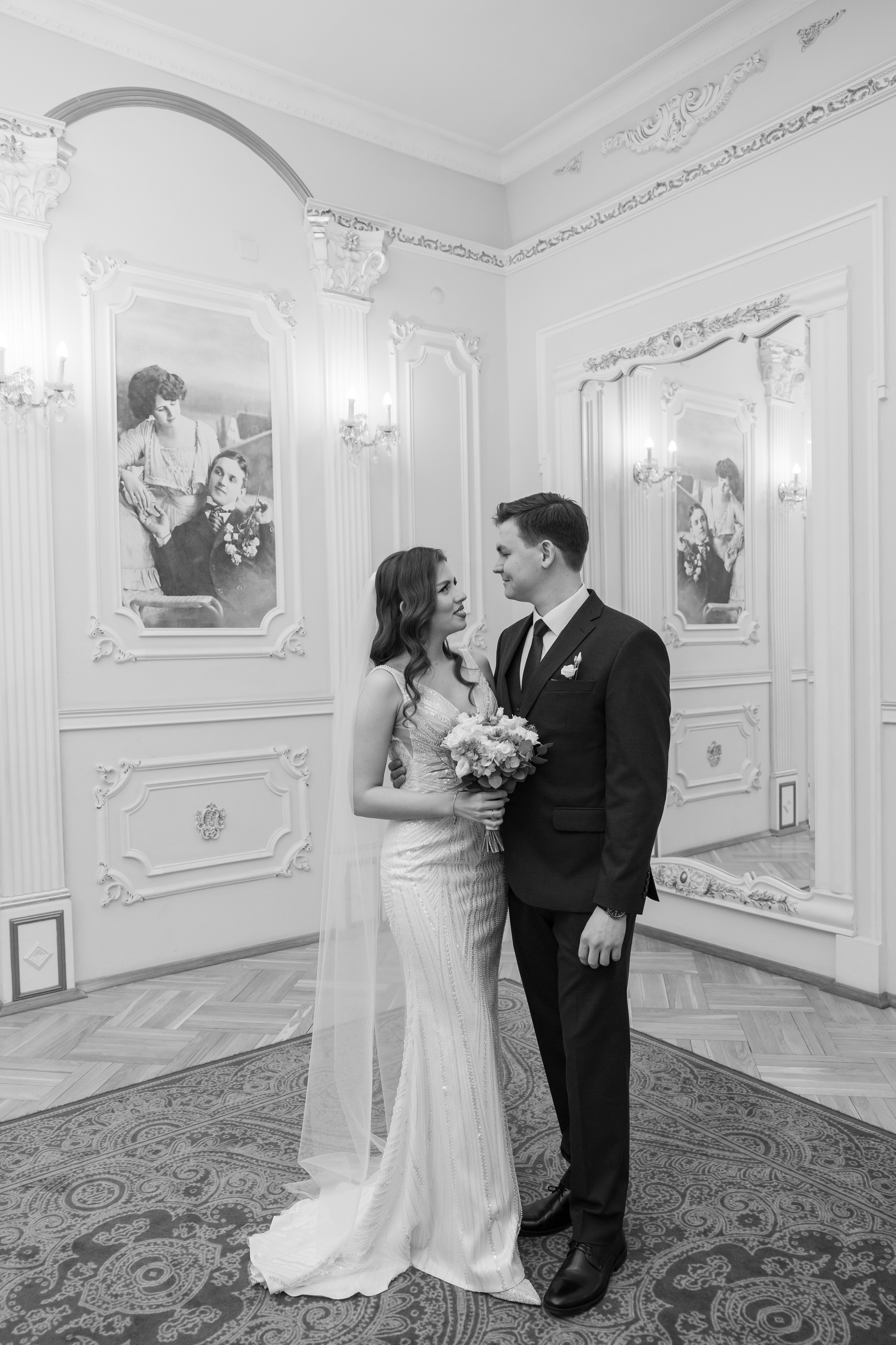 Даша и Дима, Грибоедовский ЗАГС. Свадебный и репортажный фотограф (Москва, Королев и другие)