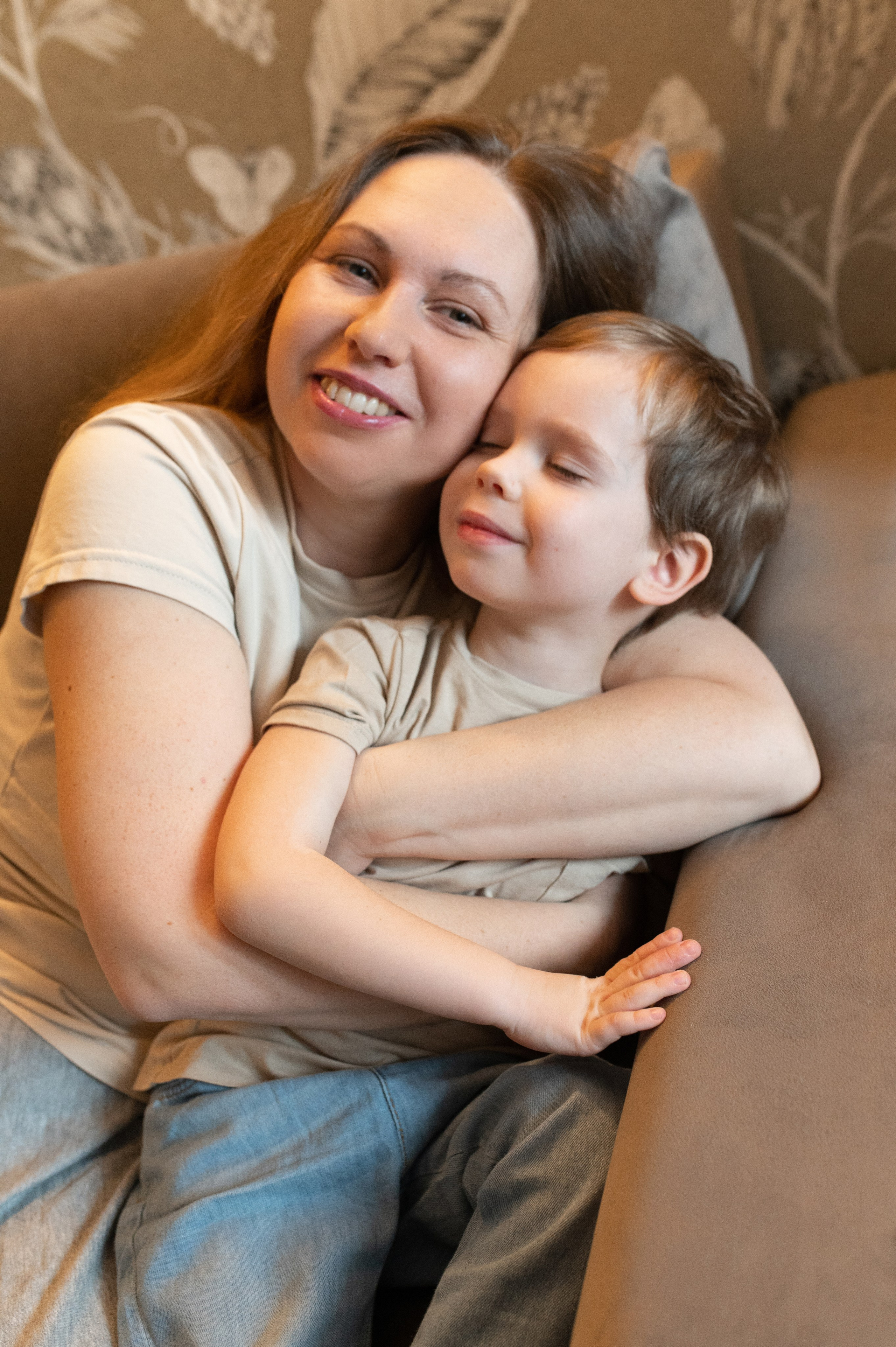 Домашняя съемка с детьми. Семейный фотограф в Москве Ольга Барсукова