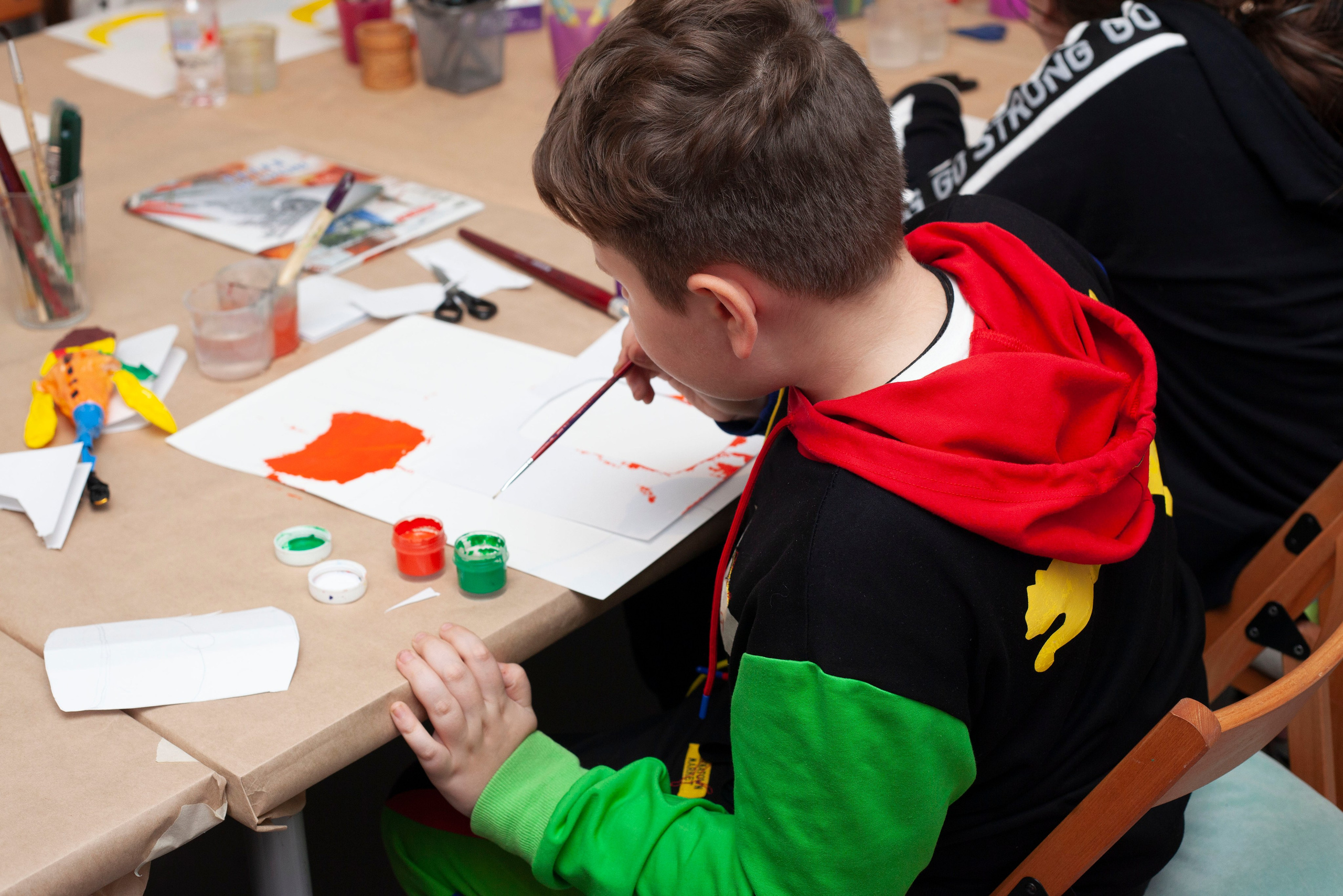 Детский мастер-класс в ММОМА. Stanislav Baryshev — People. Emotions. Atmosphere