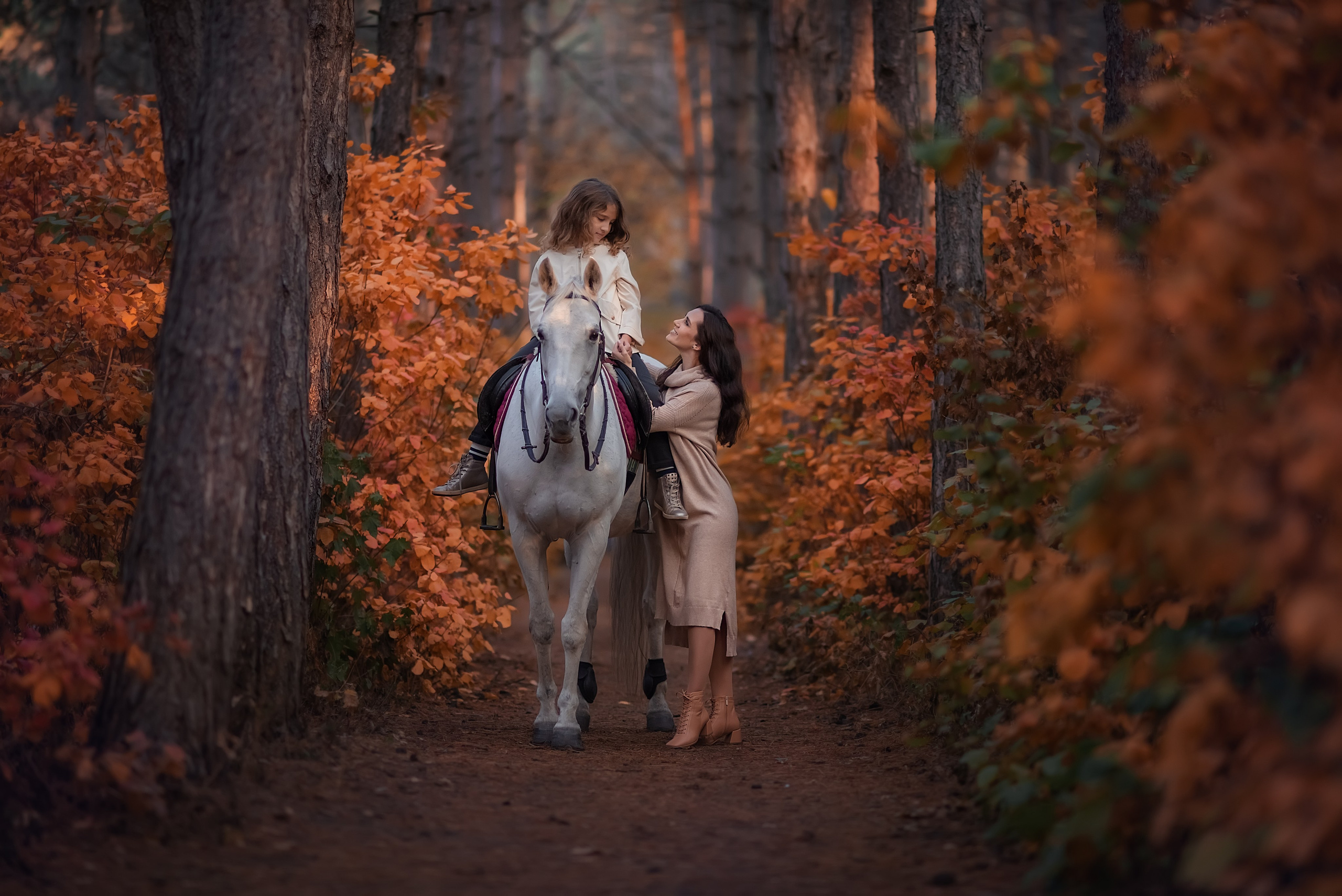 Милана с дочкой. Семейный, детский и женский фотограф в Ростове-на-Дону Кирилина Екатерина