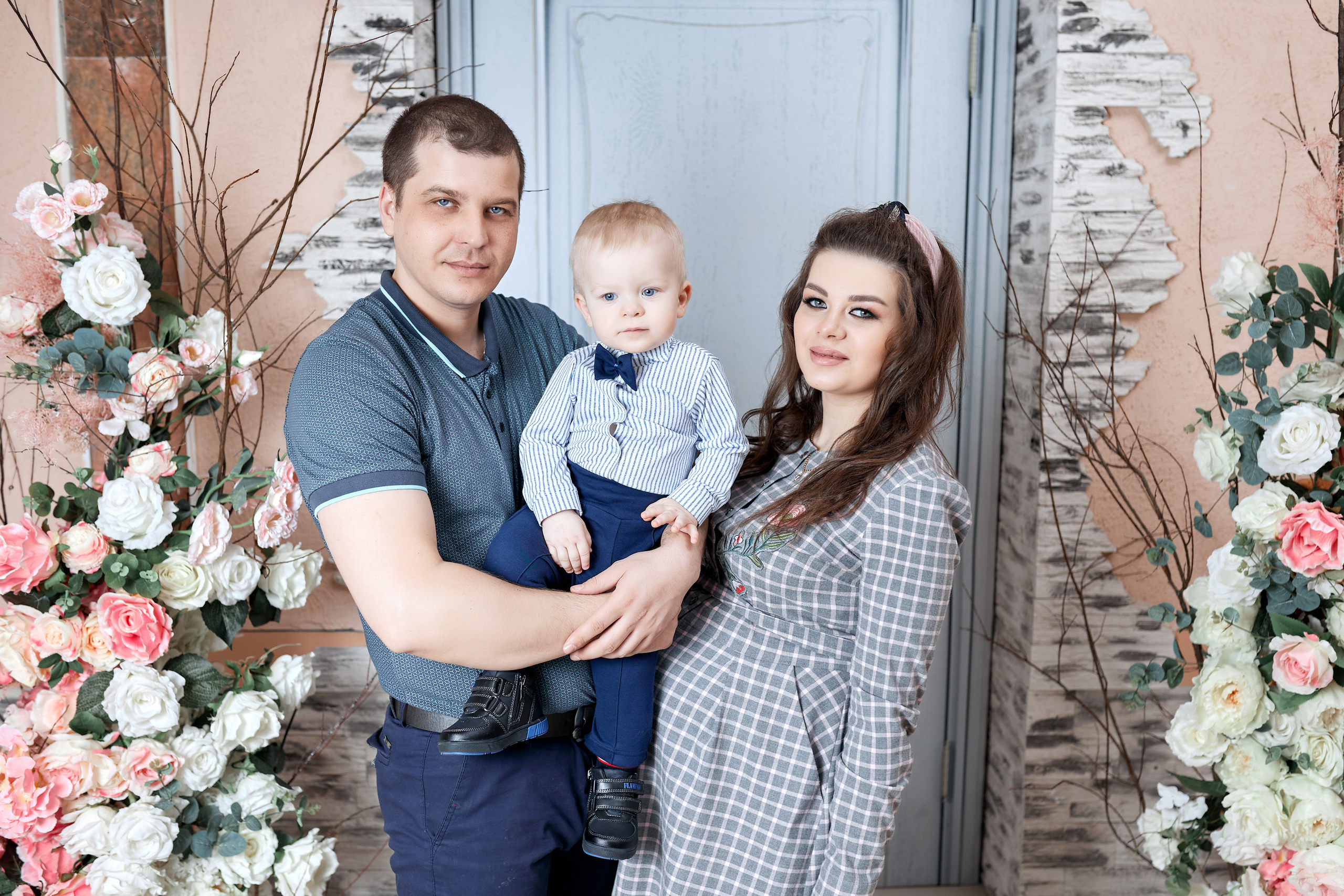 Виктория и семья. Фотограф Валентин Мельников г. Тында