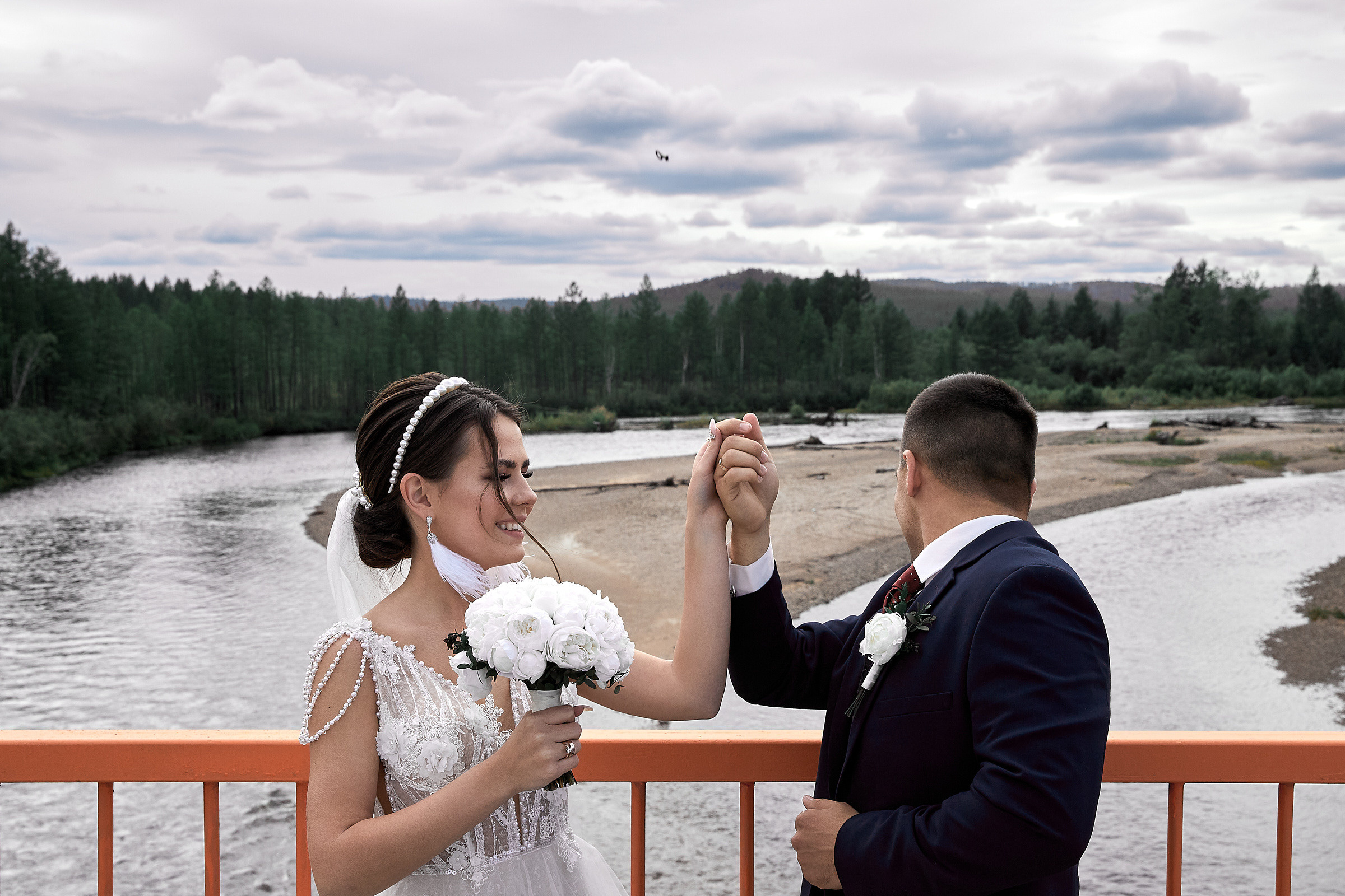 Тамерлан и Екатерина. Фотограф Валентин Мельников г. Тында