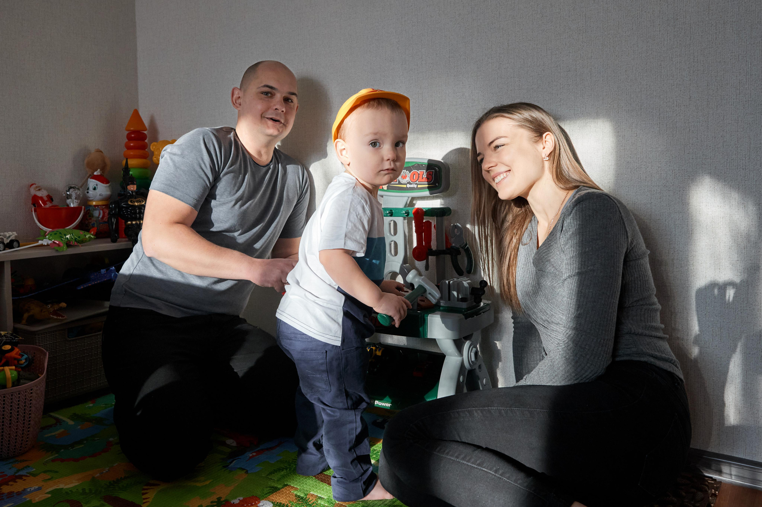 Выходной всей семьей. Фотограф Валентин Мельников г. Тында