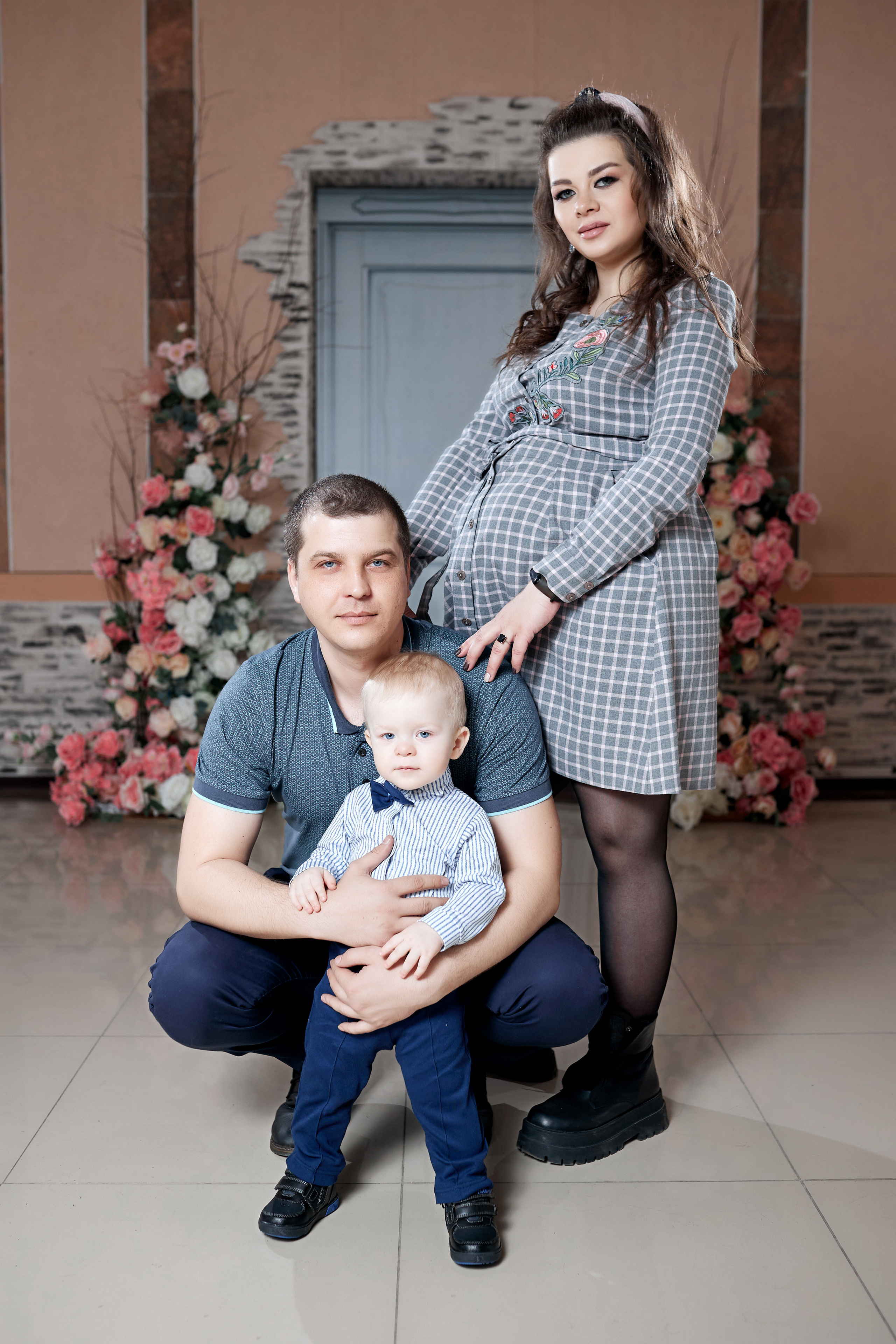 Виктория и семья. Фотограф Валентин Мельников г. Тында