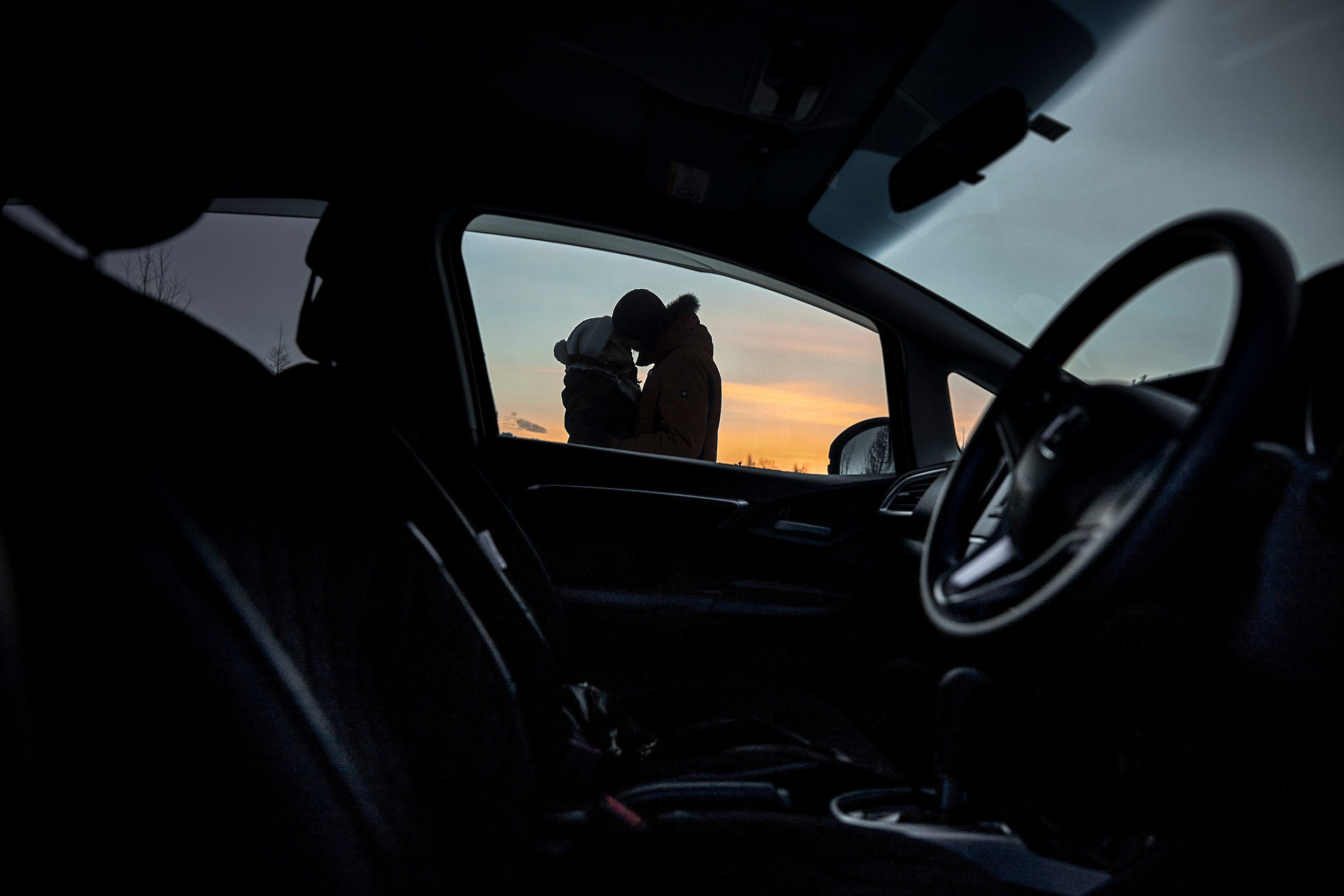 Вечерняя прогулка. Фотограф Валентин Мельников г. Тында