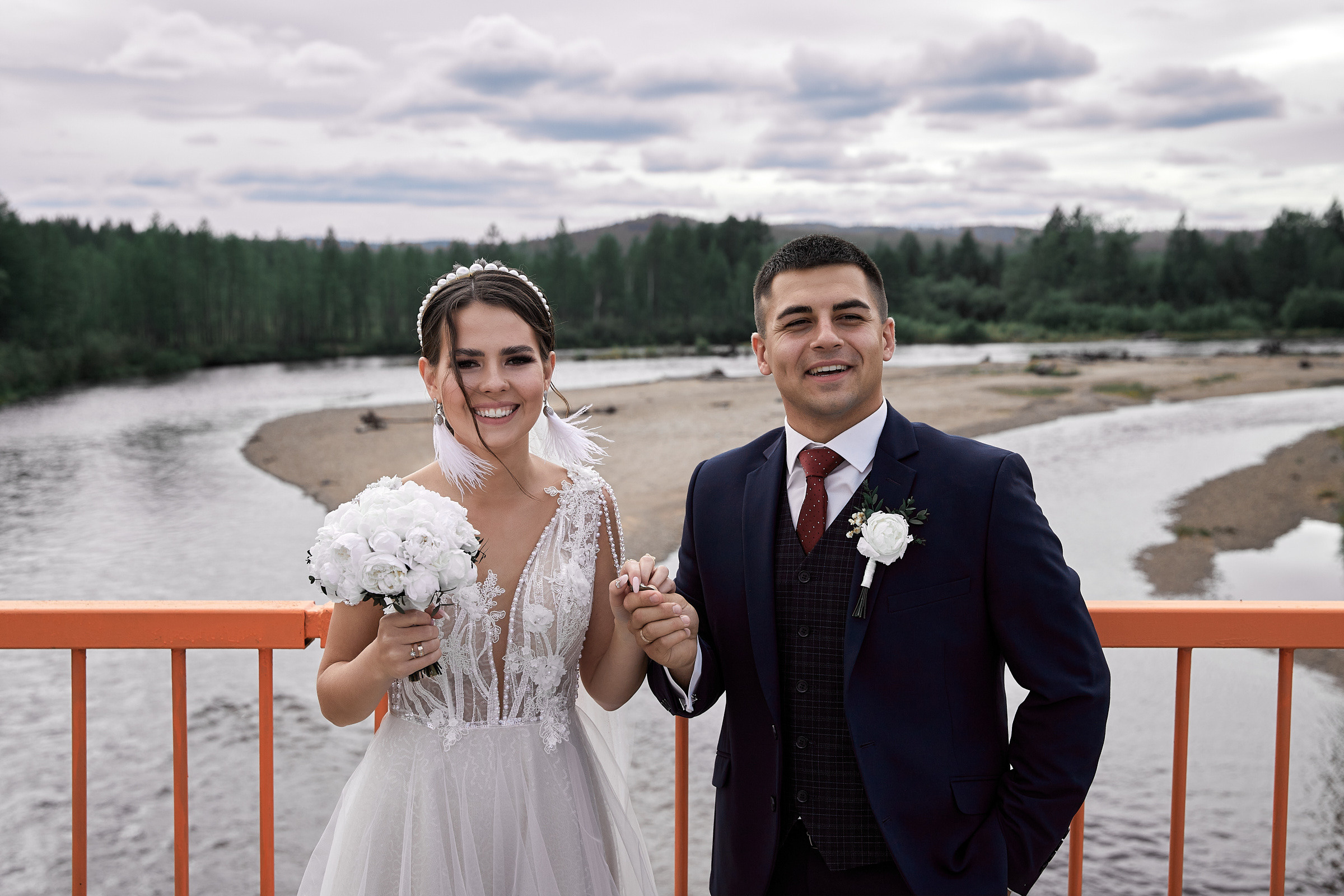 Тамерлан и Екатерина. Фотограф Валентин Мельников г. Тында