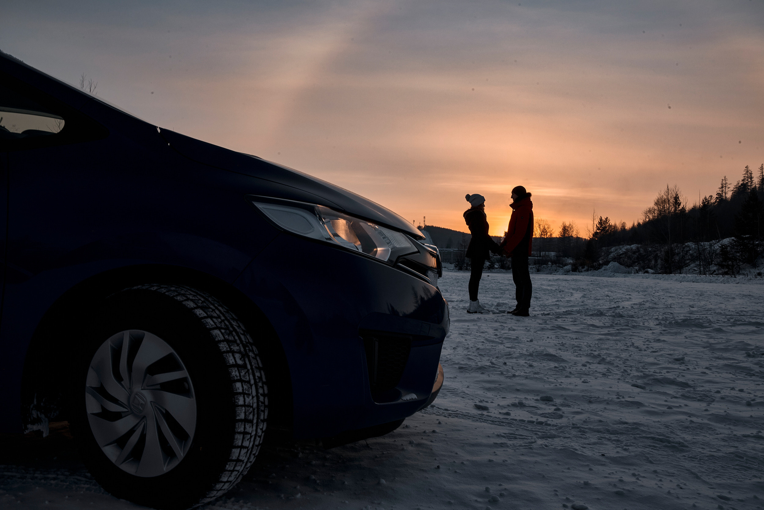 Вечерняя прогулка. Фотограф Валентин Мельников г. Тында