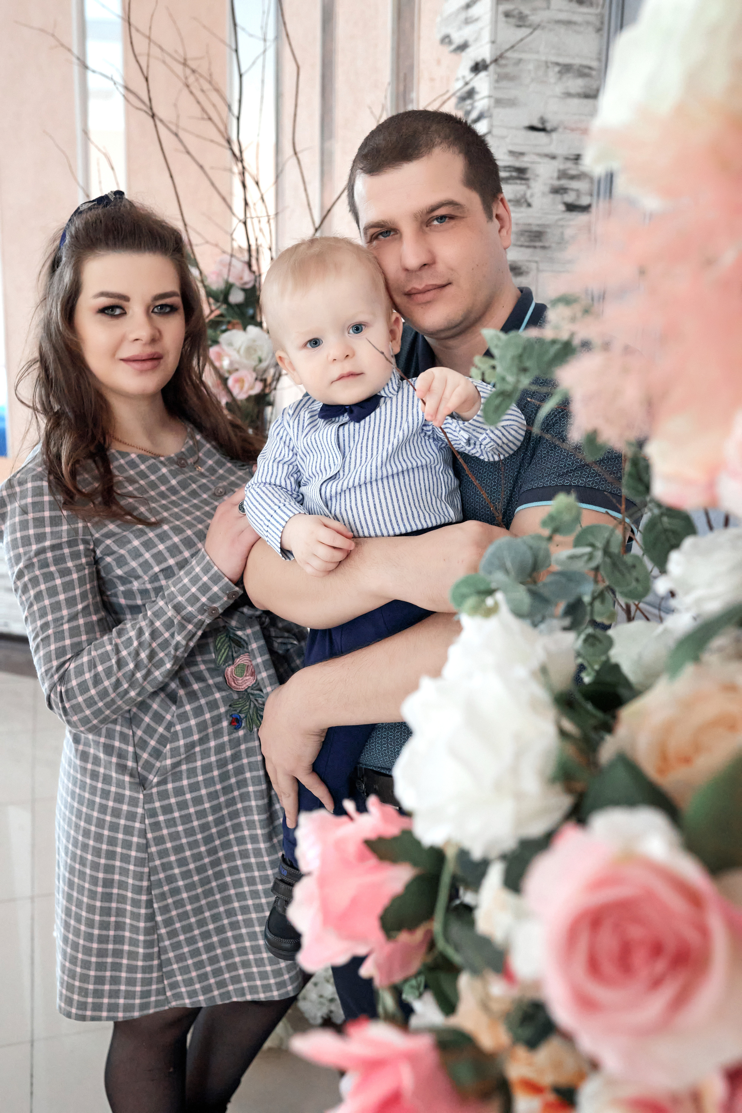 Виктория и семья. Фотограф Валентин Мельников г. Тында