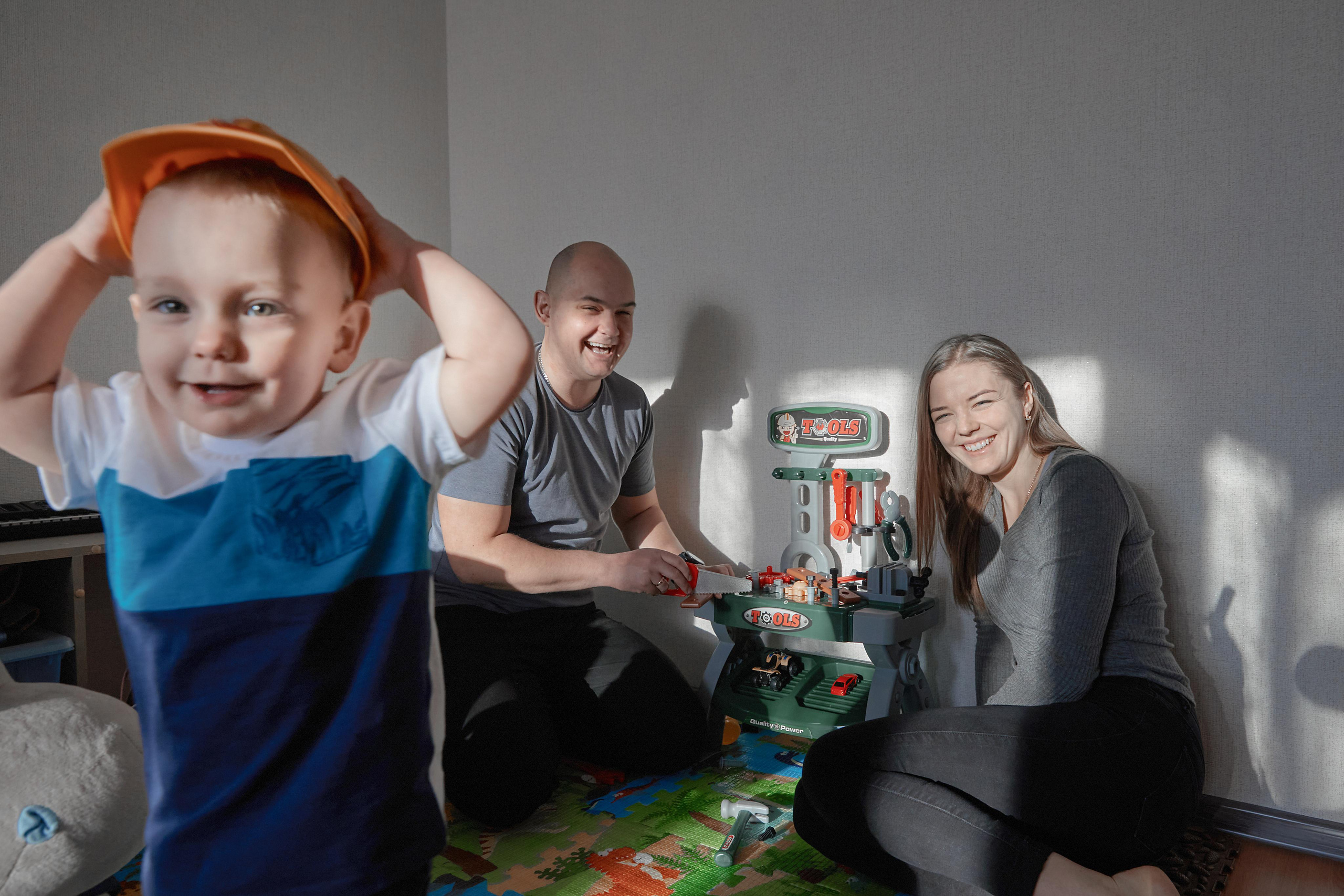 Выходной всей семьей. Фотограф Валентин Мельников г. Тында