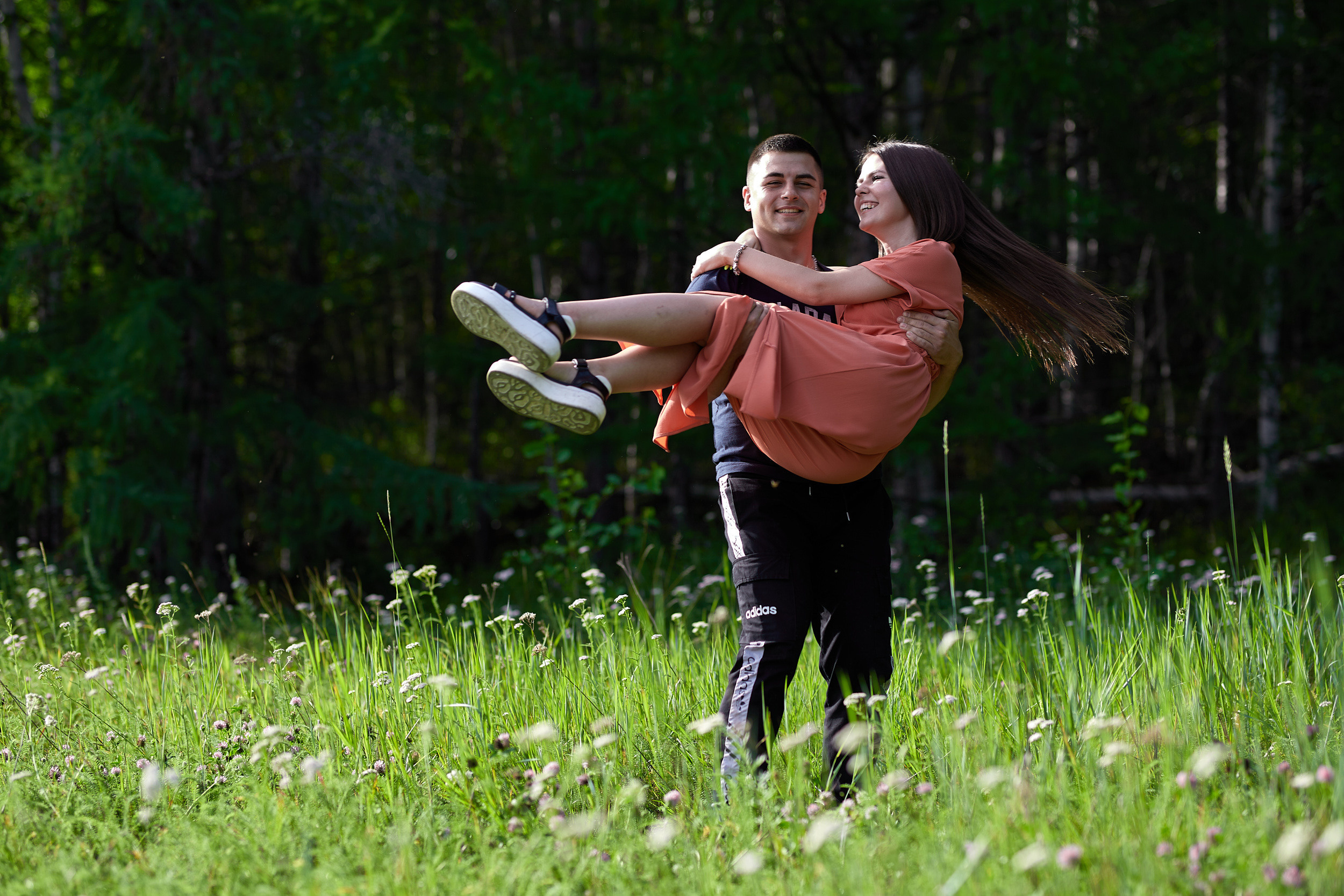 Тамерлан и Катя. Фотограф Валентин Мельников г. Тында