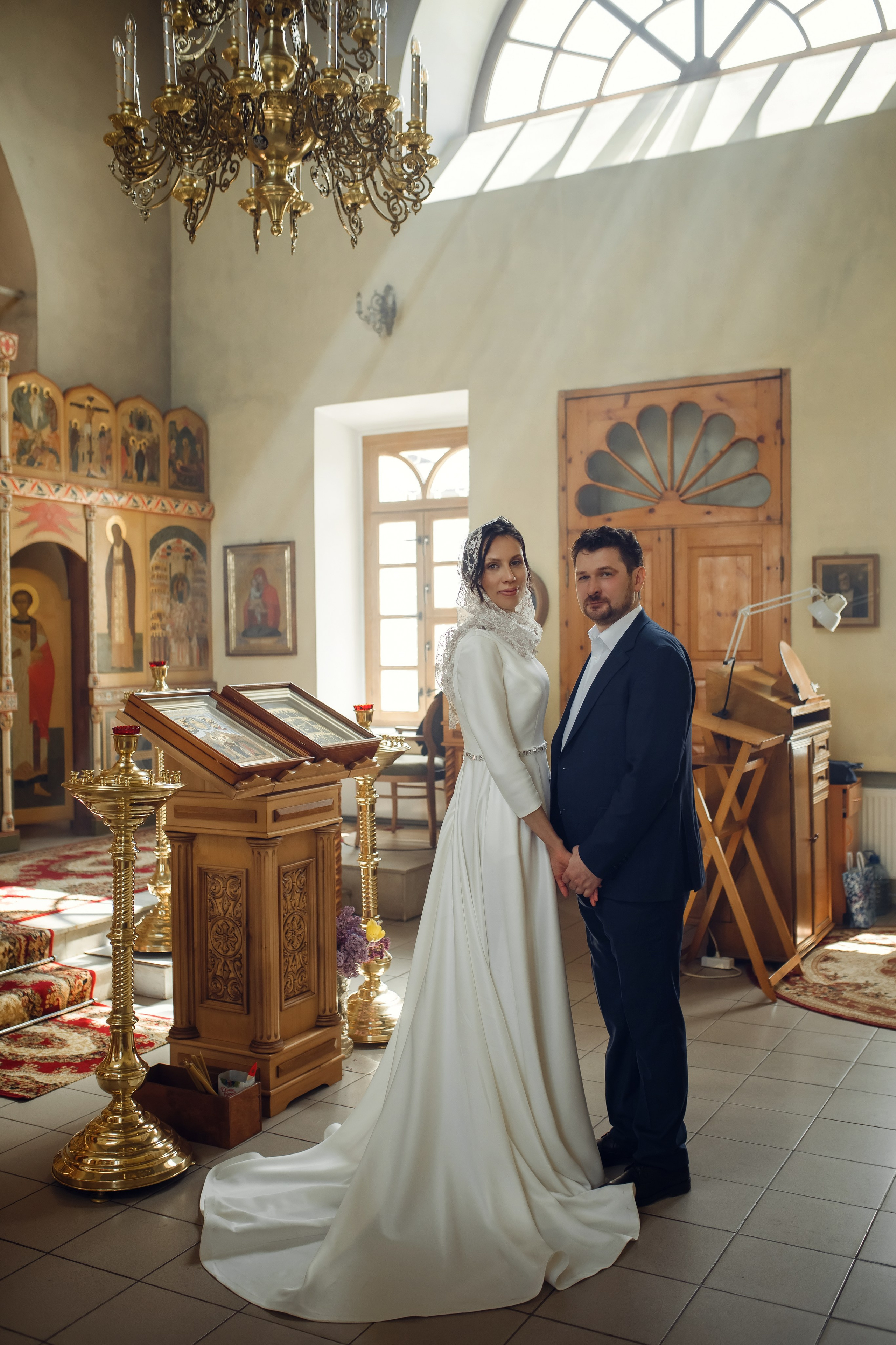 Венчание Игоря и Анны. Фотограф на Крещение, семейный фотограф в Москве